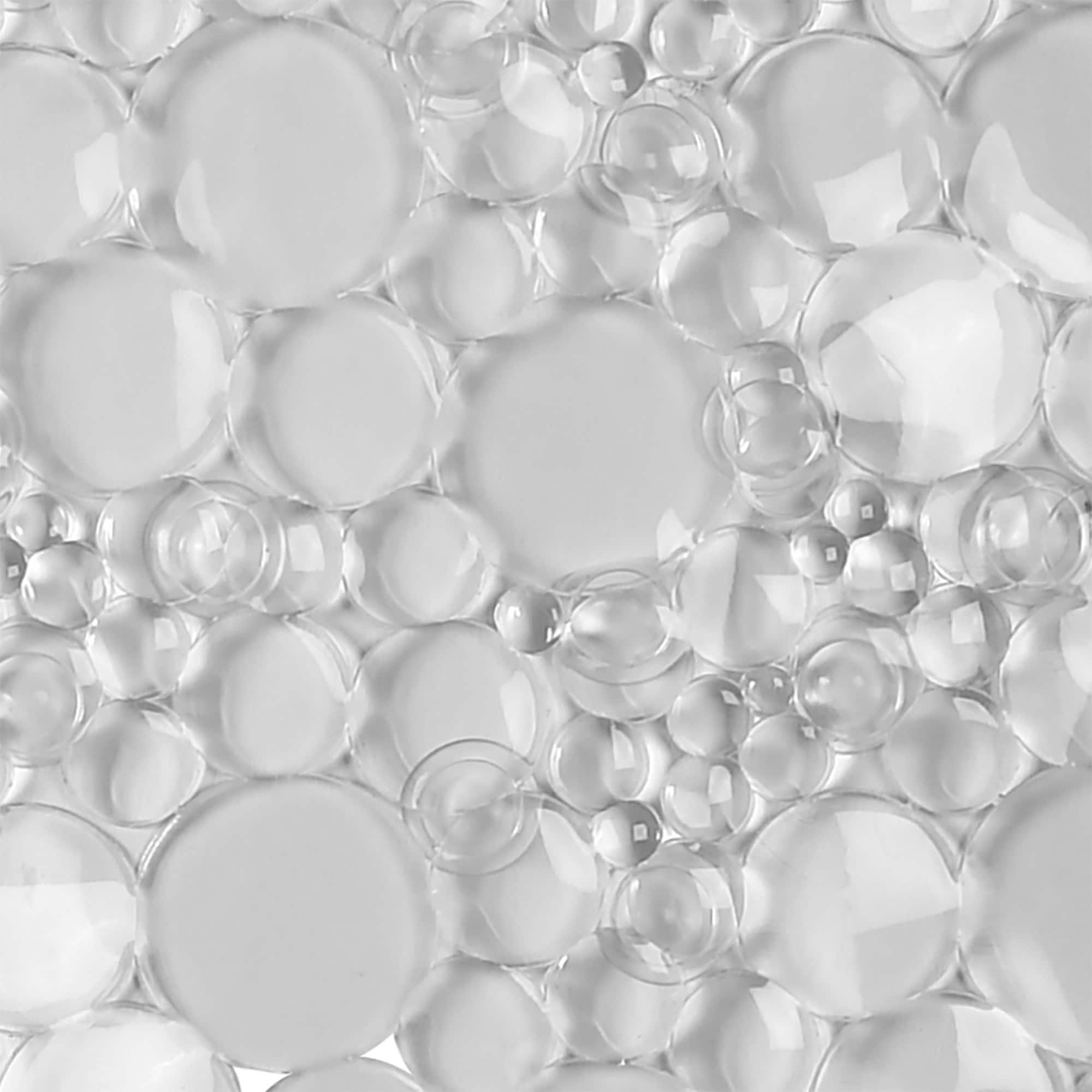 evideco-shower-accessories-tapis-douche-transparent-bulles-50x50-cm image 4