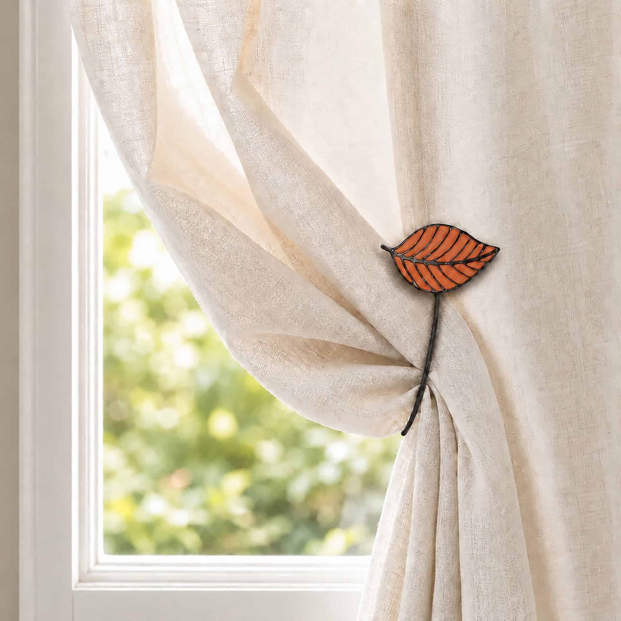 evideco-home-accessories-lot-2-embrasses-magn-tiques-terracotta image 5