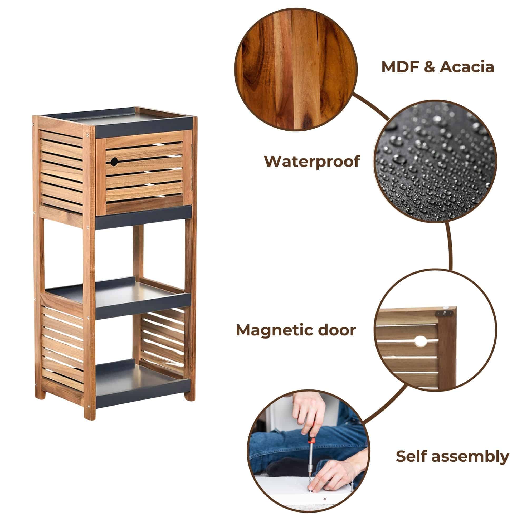 evideco-meuble-salle-de-bain-marron-gris-elements image 6