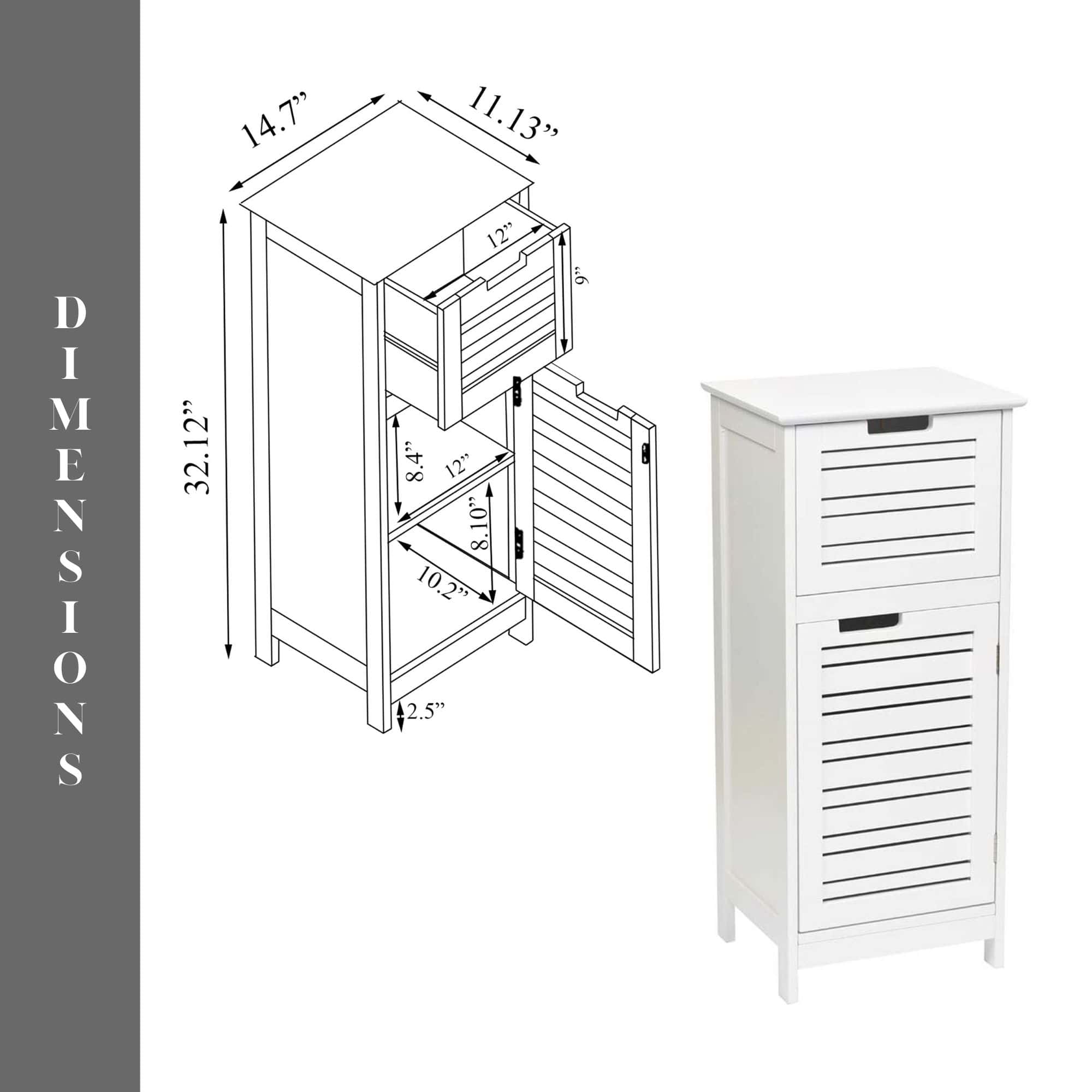 evideco-miami-meuble-salle-de-bain-blanc-compact-tiroir image 4