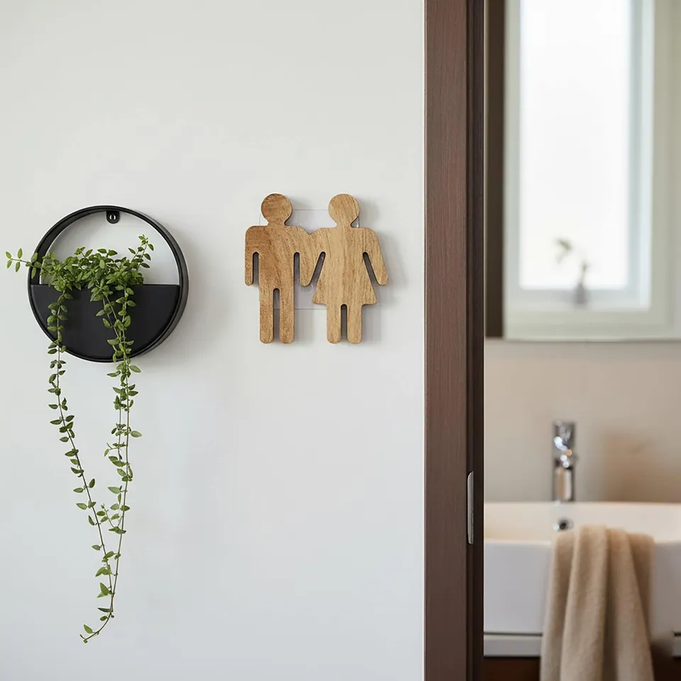 evideco-home-accessories-plaque-wc-bois-beige-adh-sive image 1