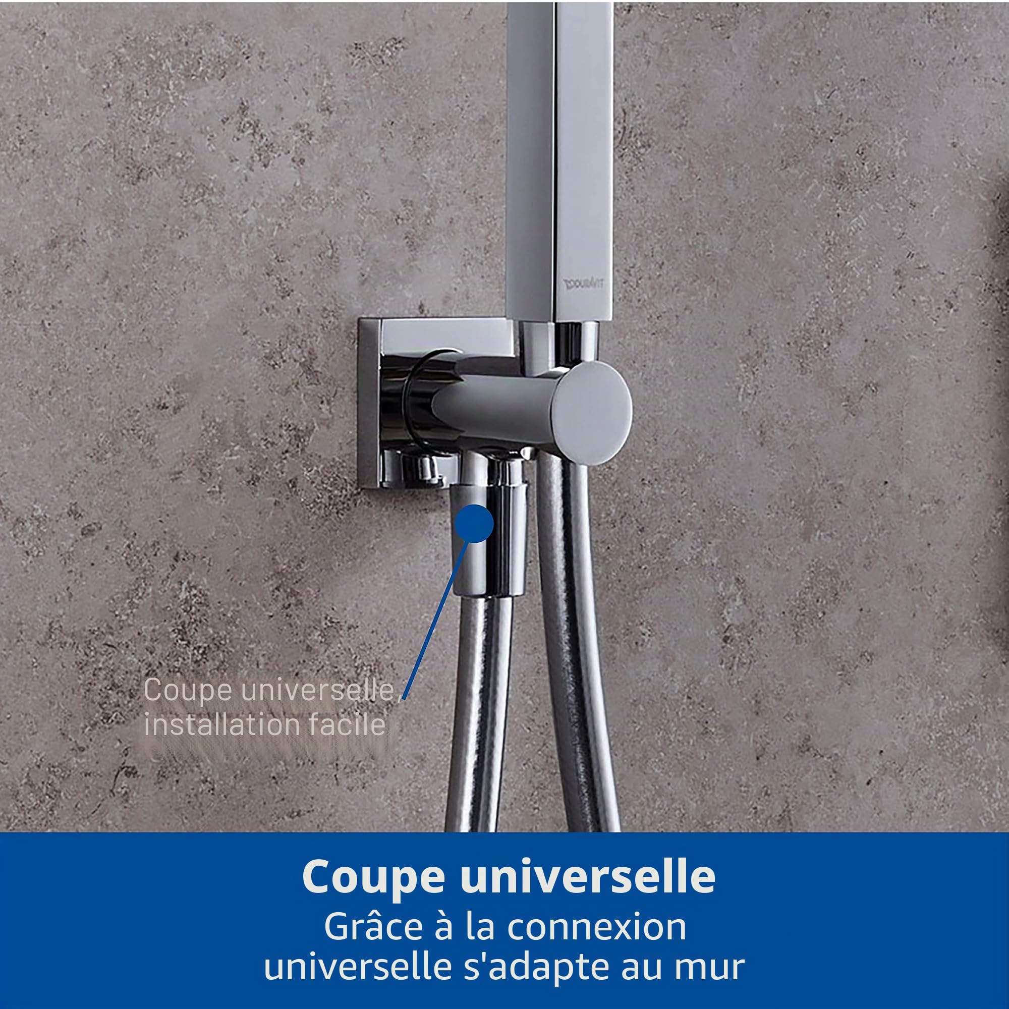 duravit-universal-coude-raccordement-mural-carr-chrom-support image 3