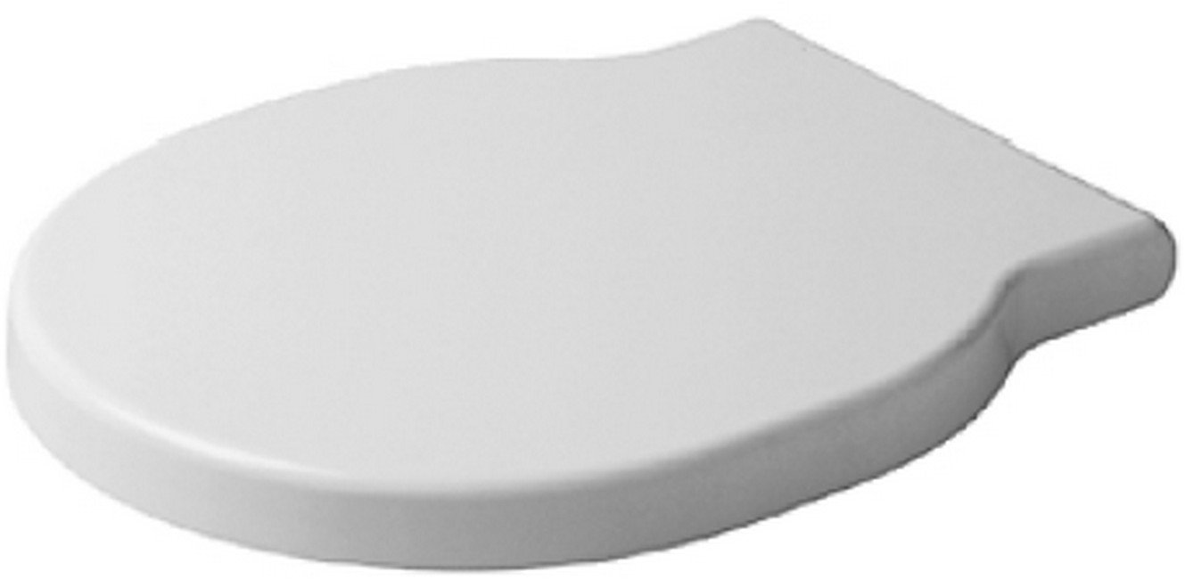 duravit-foster-abattant-wc-blanc-charni-res-inox-c00 image 1