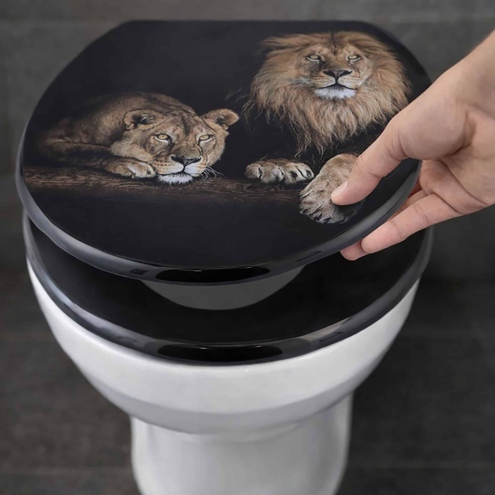 evideco-toilet-seats-abattant-wc-allong-18-lion-noir image 6