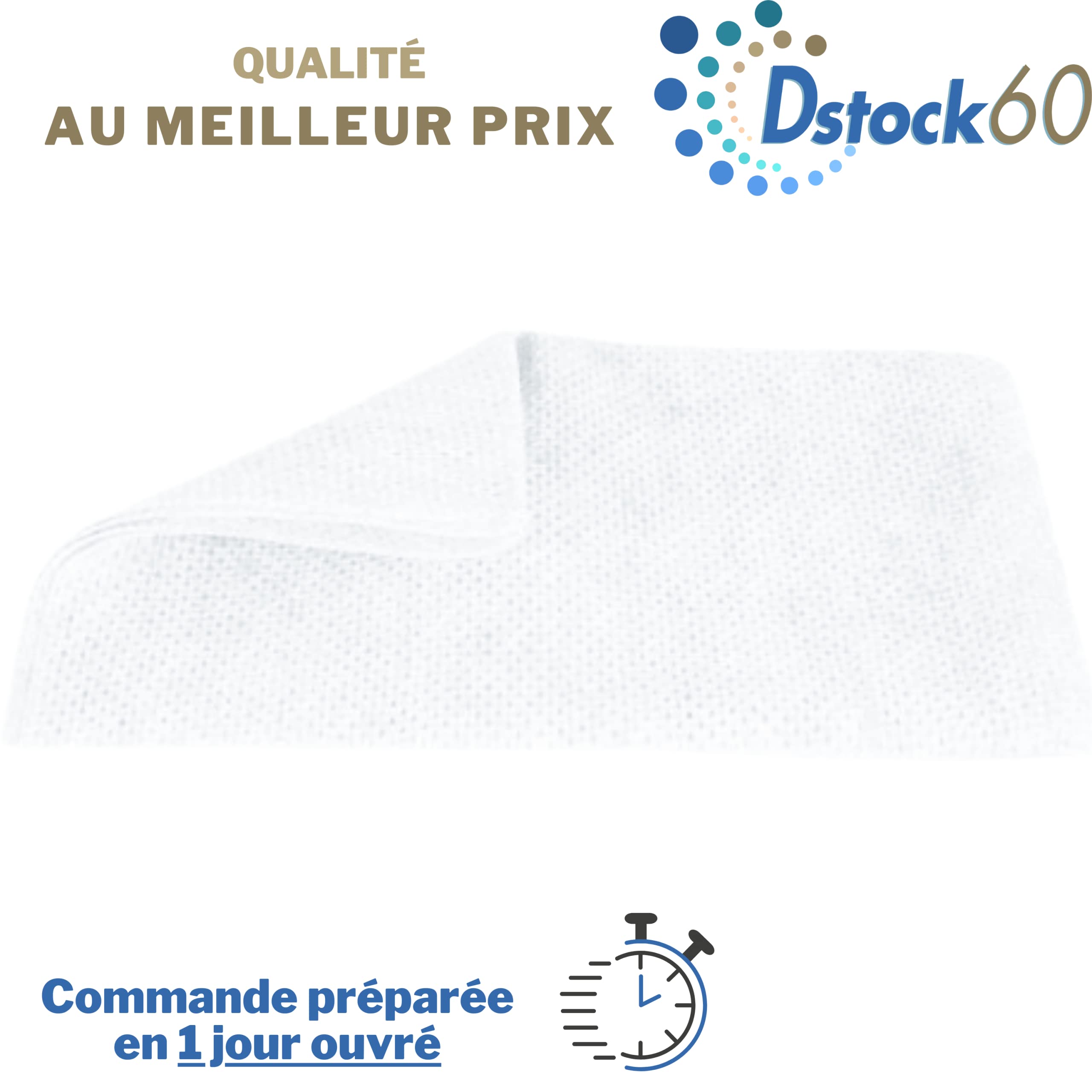dstock60-produits-d-entretien-lavette-blanche-10-pcs-50x35-cm-haccp image 2