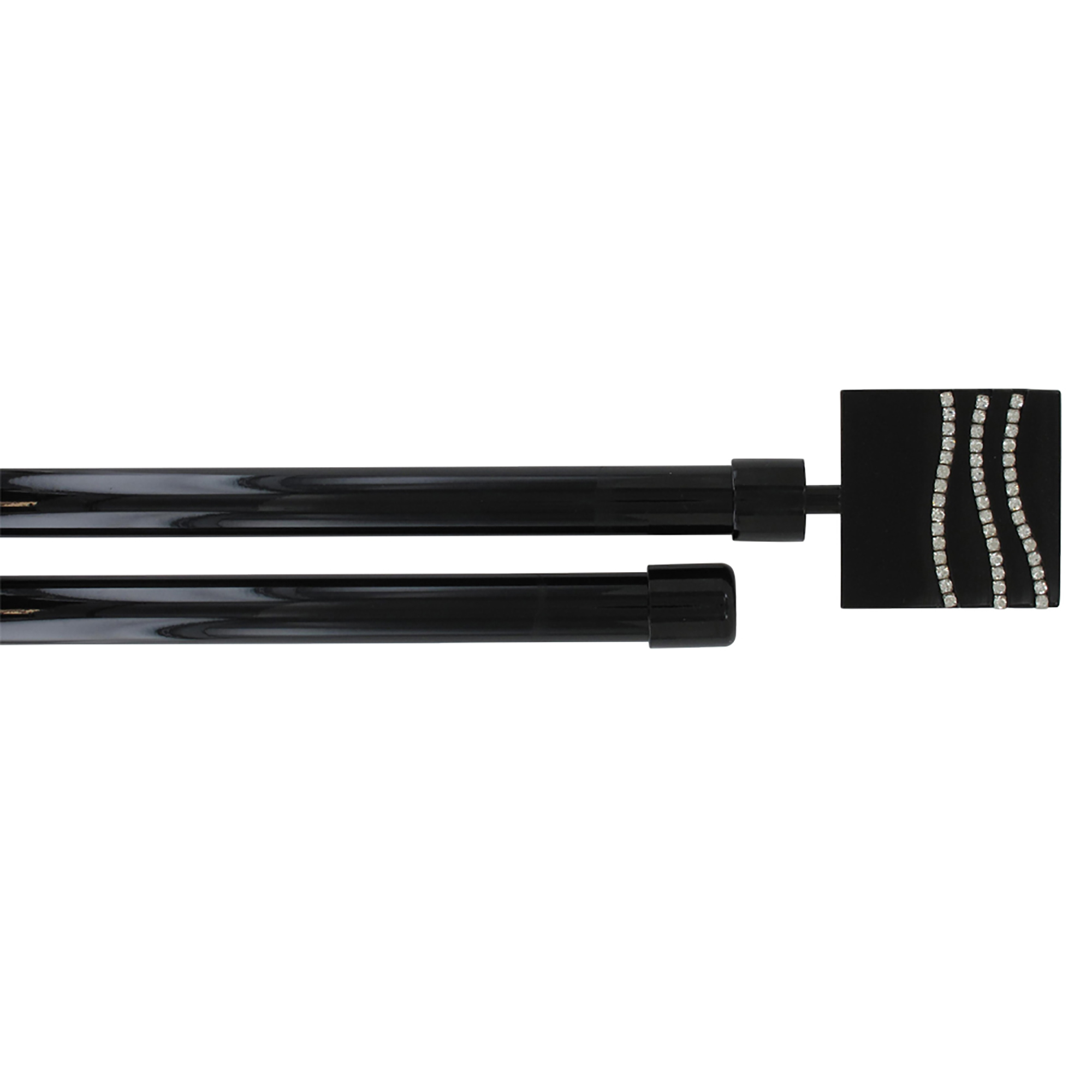 evideco-strass-tringle-double-rideau-noire-50-82-pouces-acier image 8