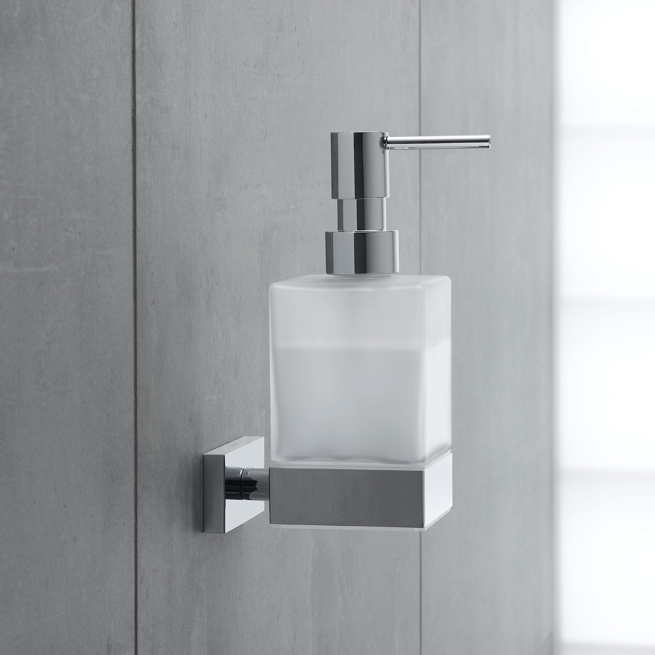 duravit-karree-0099541000-distributeur-savon-mural image 2