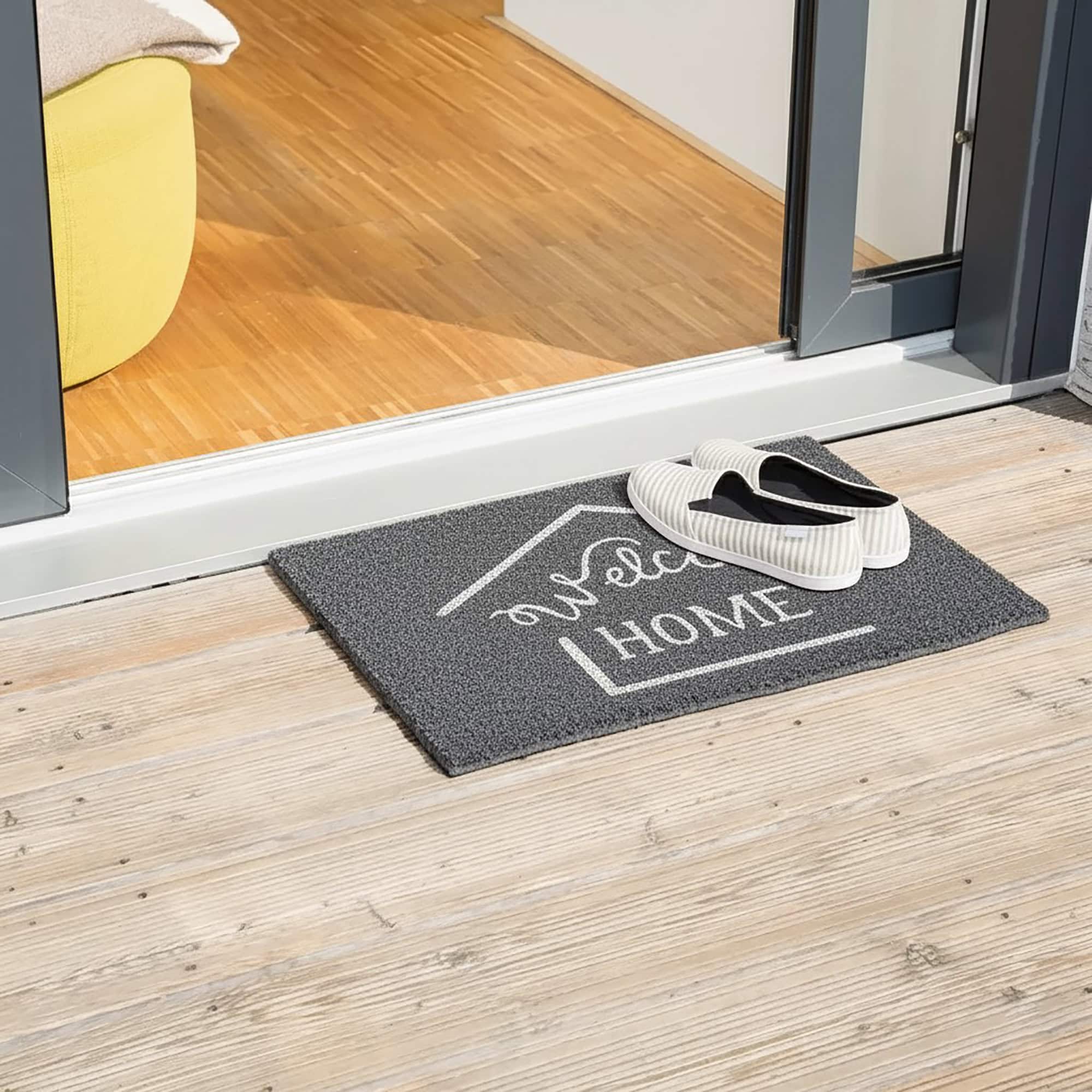 evideco-home-accessories-paillasson-coco-welcome-home-gris-24x16 image 4