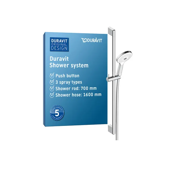duravit-universal-syst-me-douche-3-jets-chrom-blanc-barre-700-mm image 1