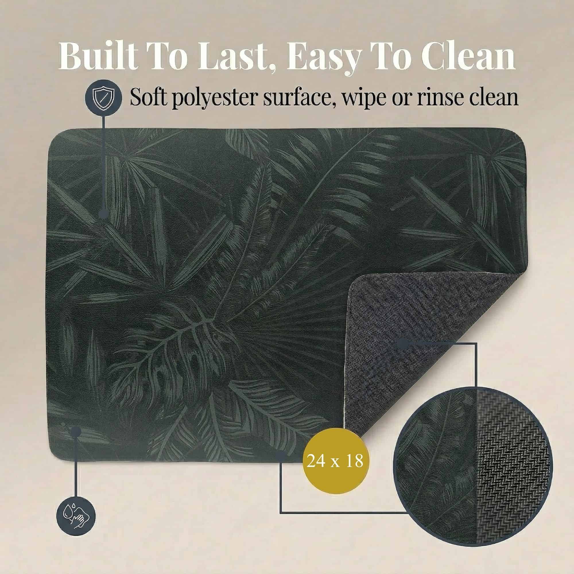 evideco-tropical-night-lot-3-tapis-salle-de-bain-vert-jungle image 5