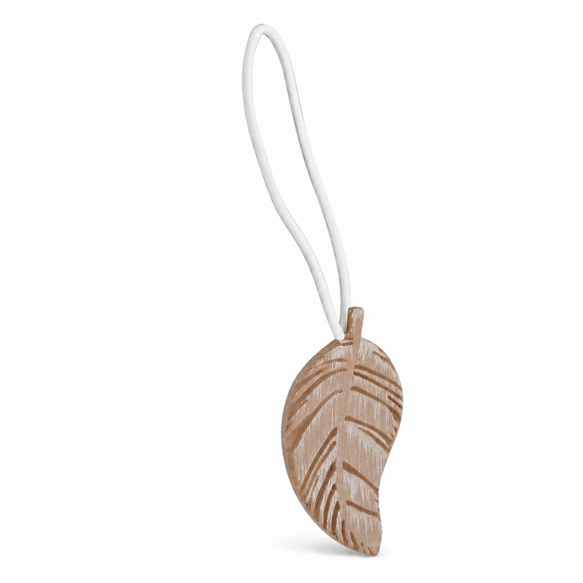evideco-home-accessories-embrasse-rideau-feuille-bois-magnetique image 8
