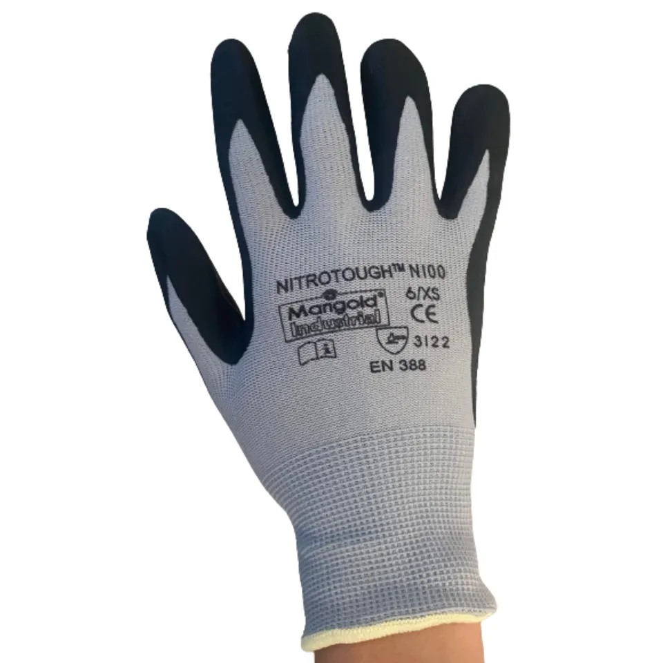 marigold-nitrotough-n100-gants-m-canique-taille-6-lot-12 image 1