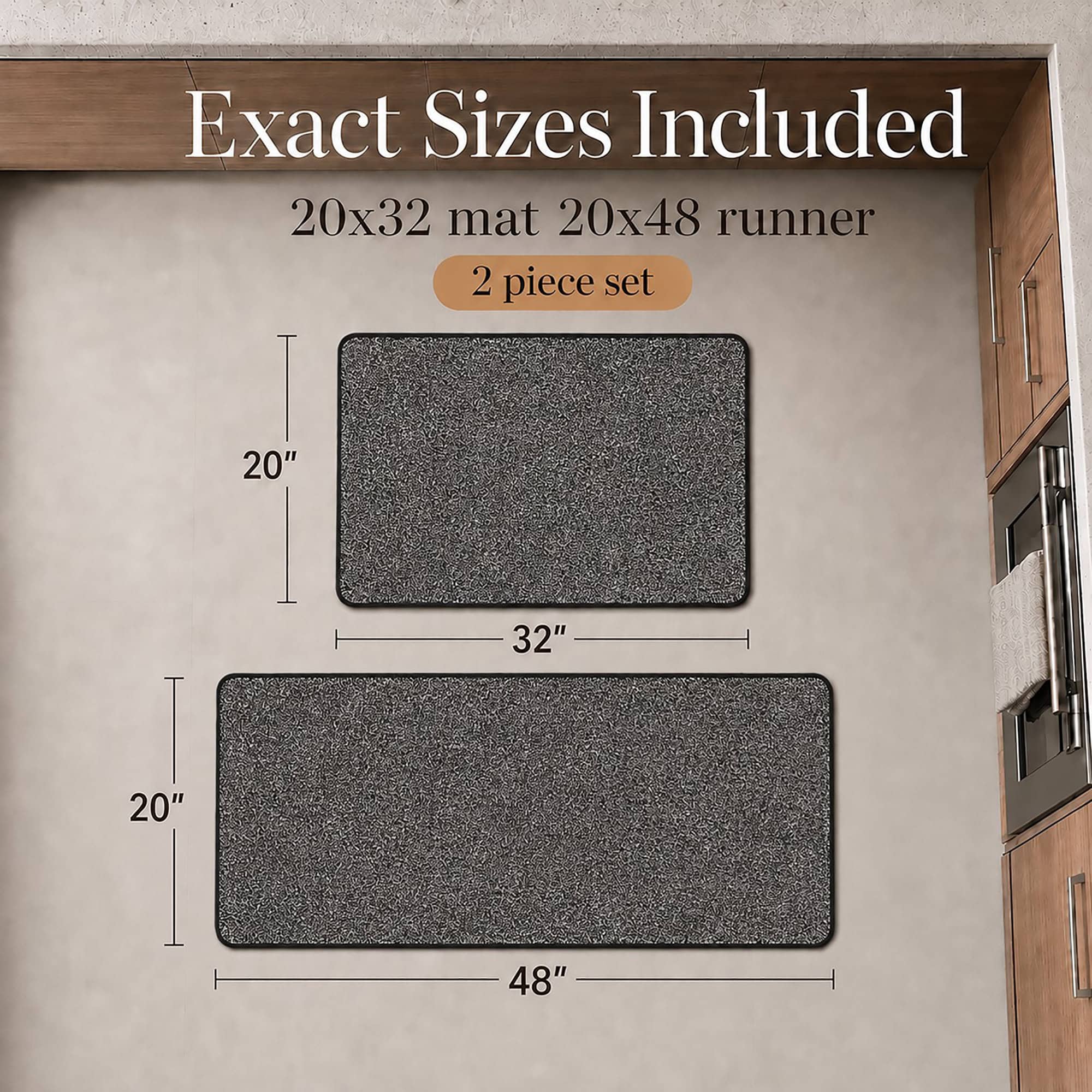 evideco-home-accessories-lot-2-tapis-cuisine-noir-mouchet-lavable image 7