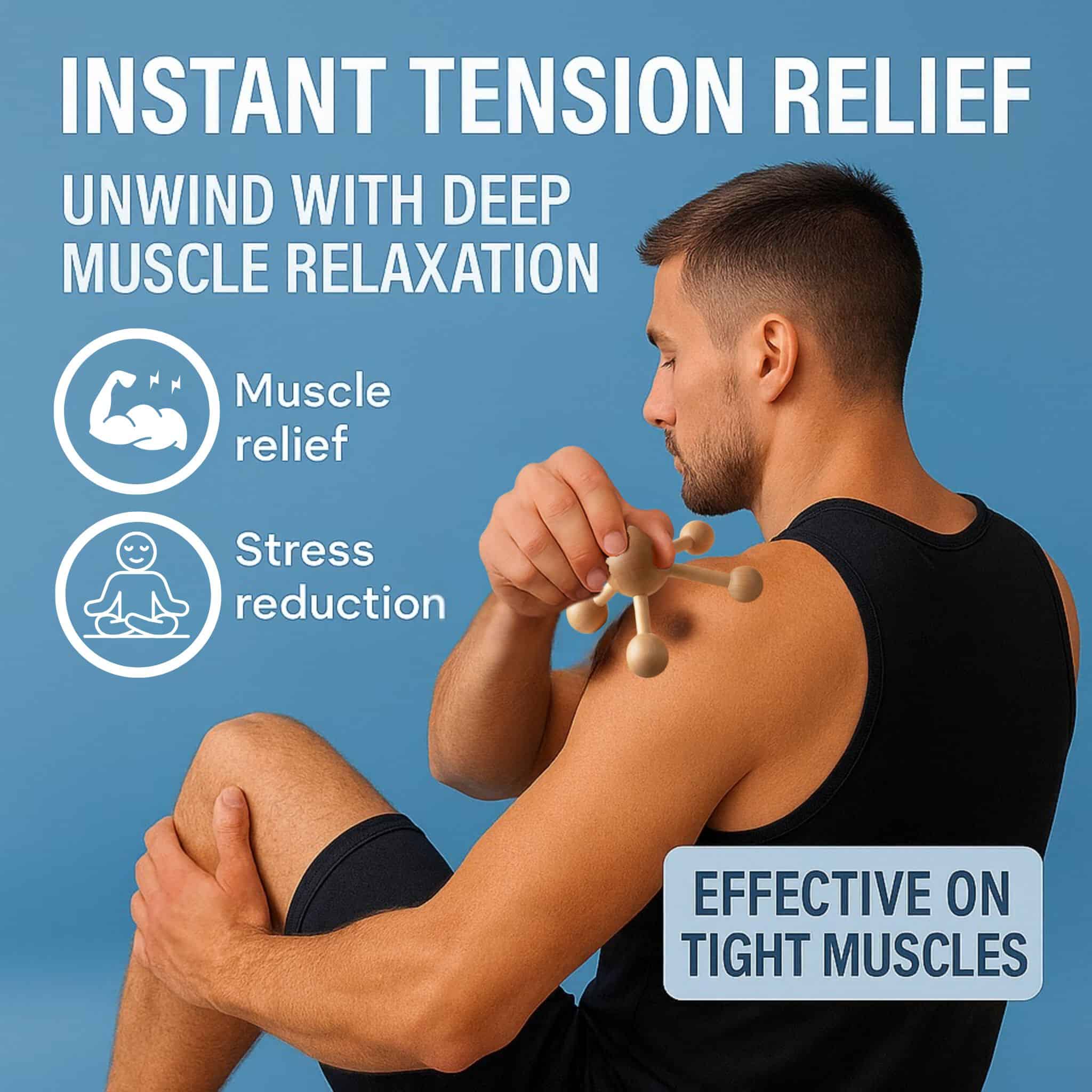 evideco-masseur-manuel-bois-h-tre-d-tente-dos-et-corps image 7