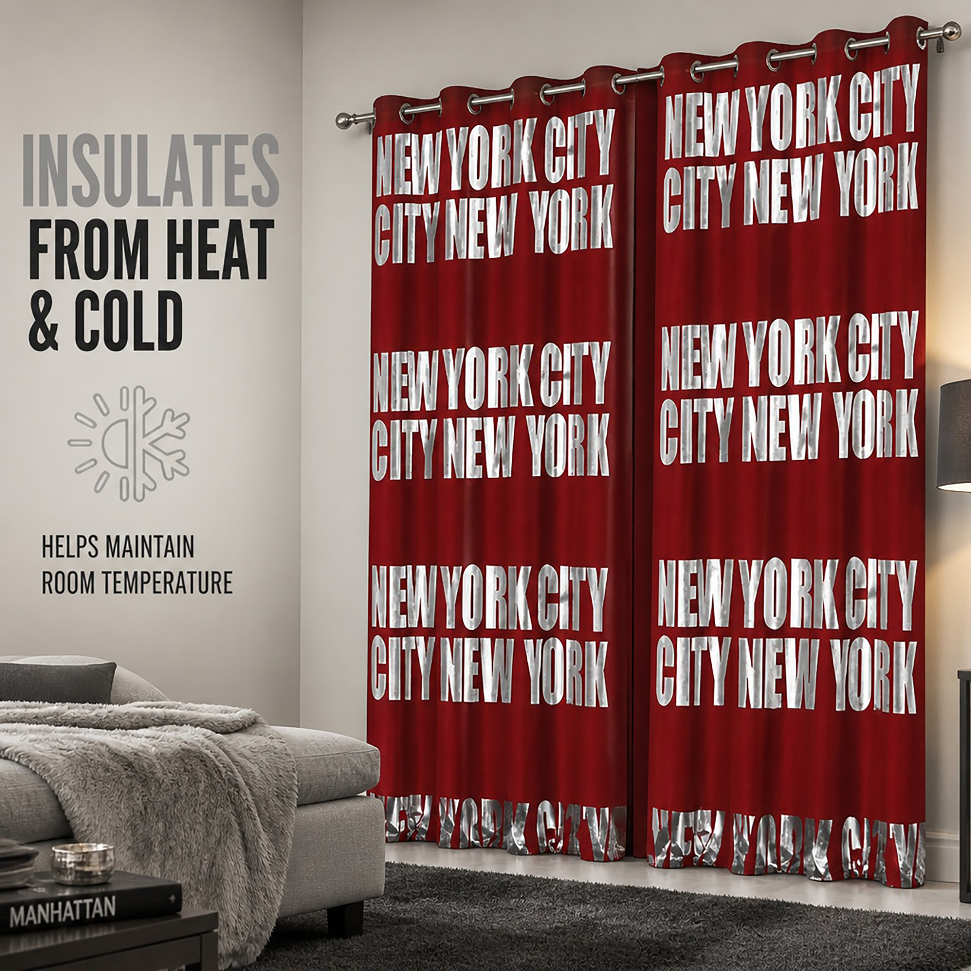 evideco-home-accessories-rideau-occultant-new-york-rouge-260x140 image 5