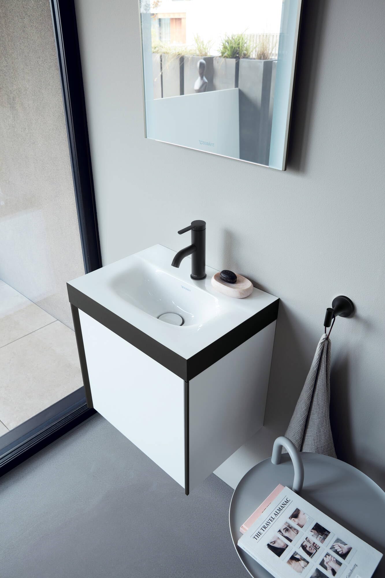 duravit-starck-t-crochet-porte-serviette-chrom image 4