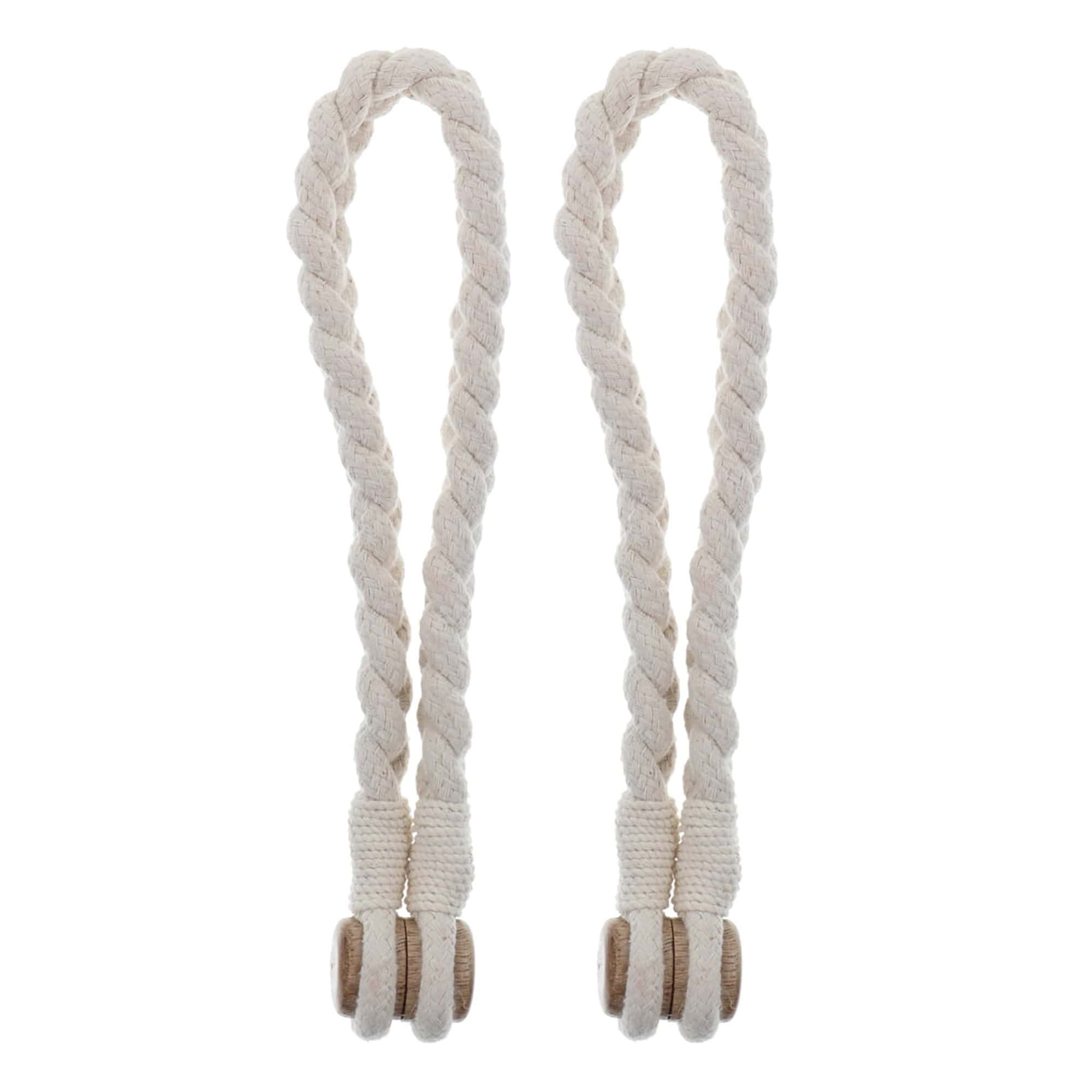 evideco-lot-2-embrasses-rideaux-aimant-es-cru-tress-48-cm image 7