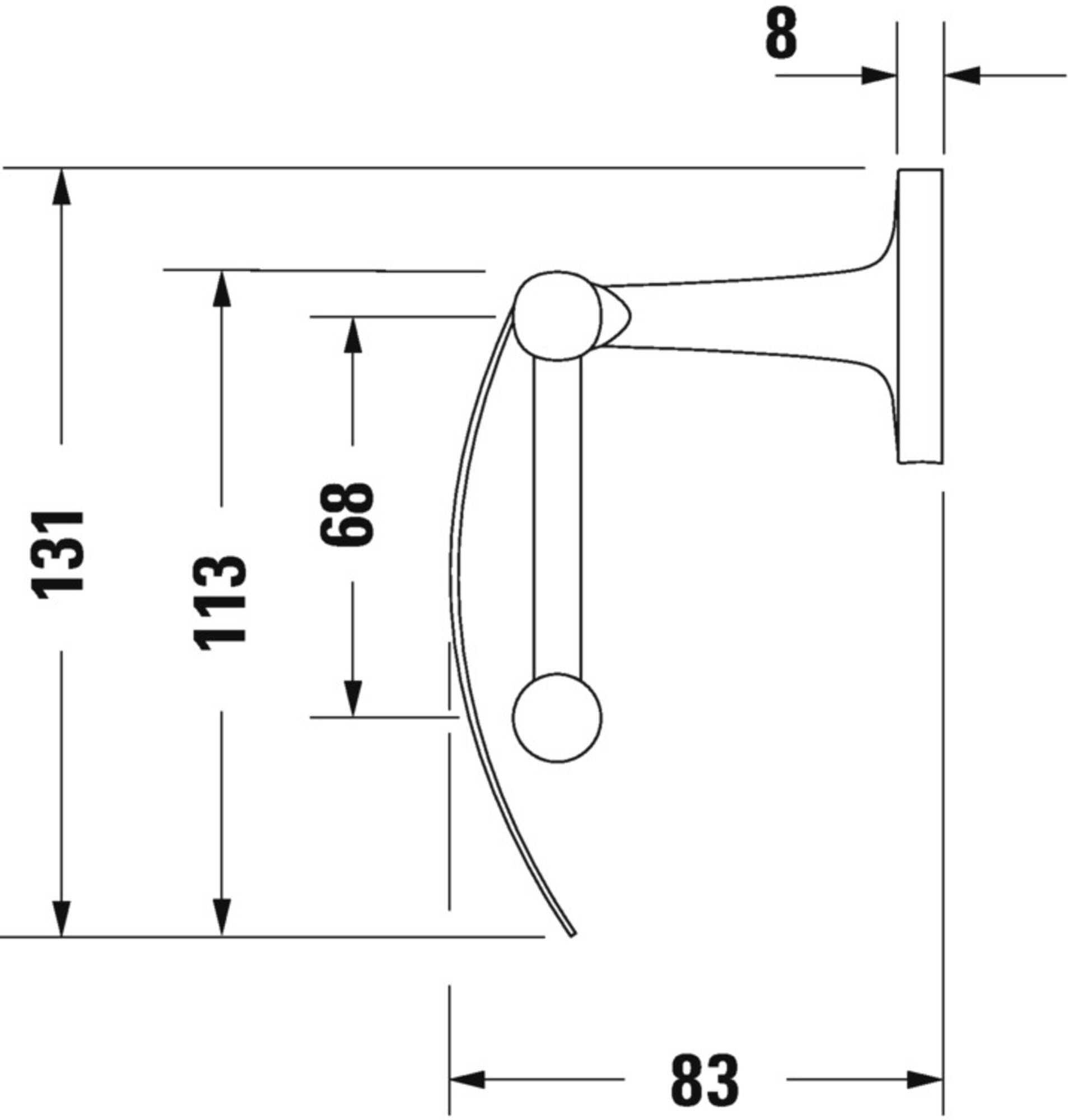 duravit-starck-t-0099403400-porte-rouleau-couvercle-or-poli image 4