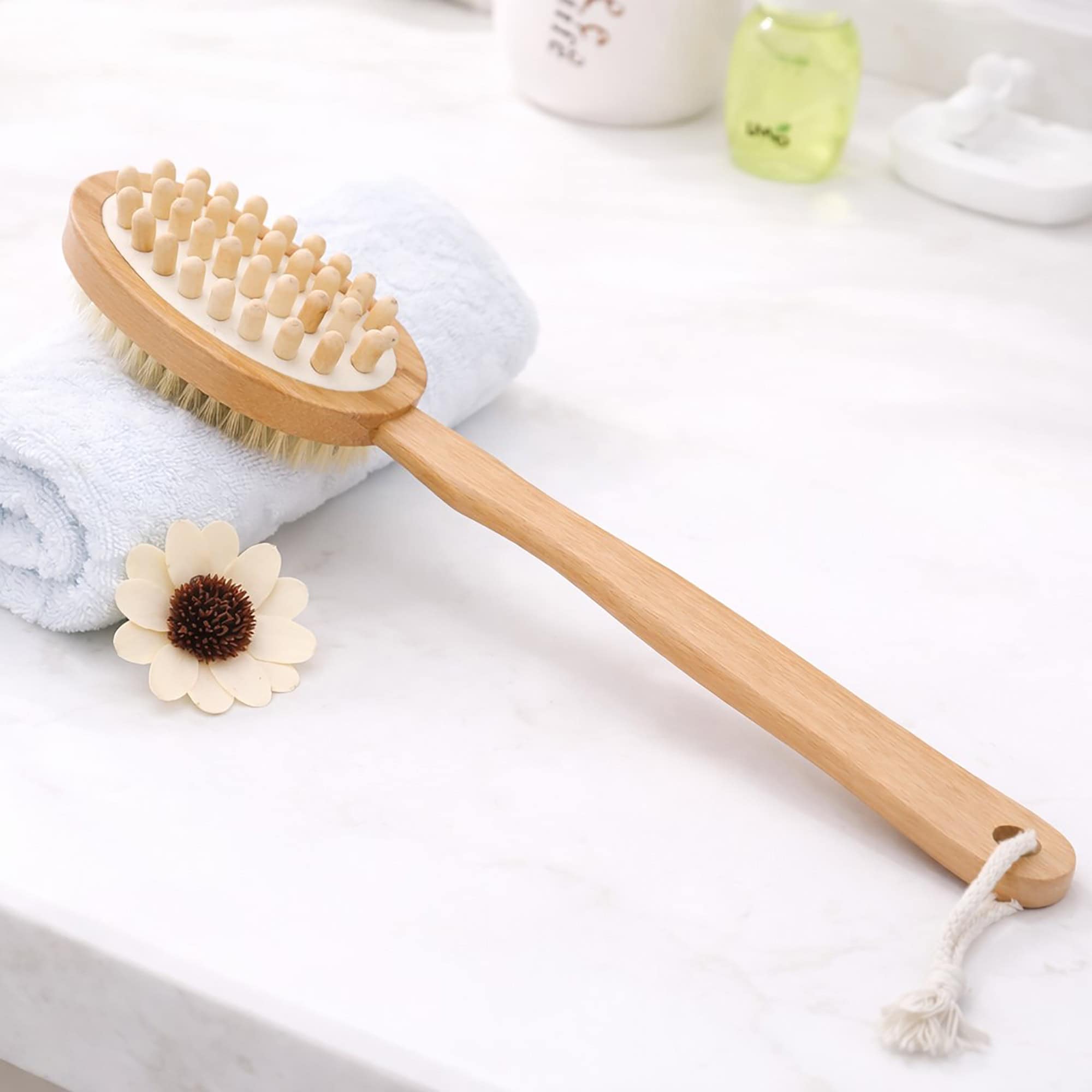 evideco-brosse-corps-bambou-double-face-manche-long-exfoliante image 4