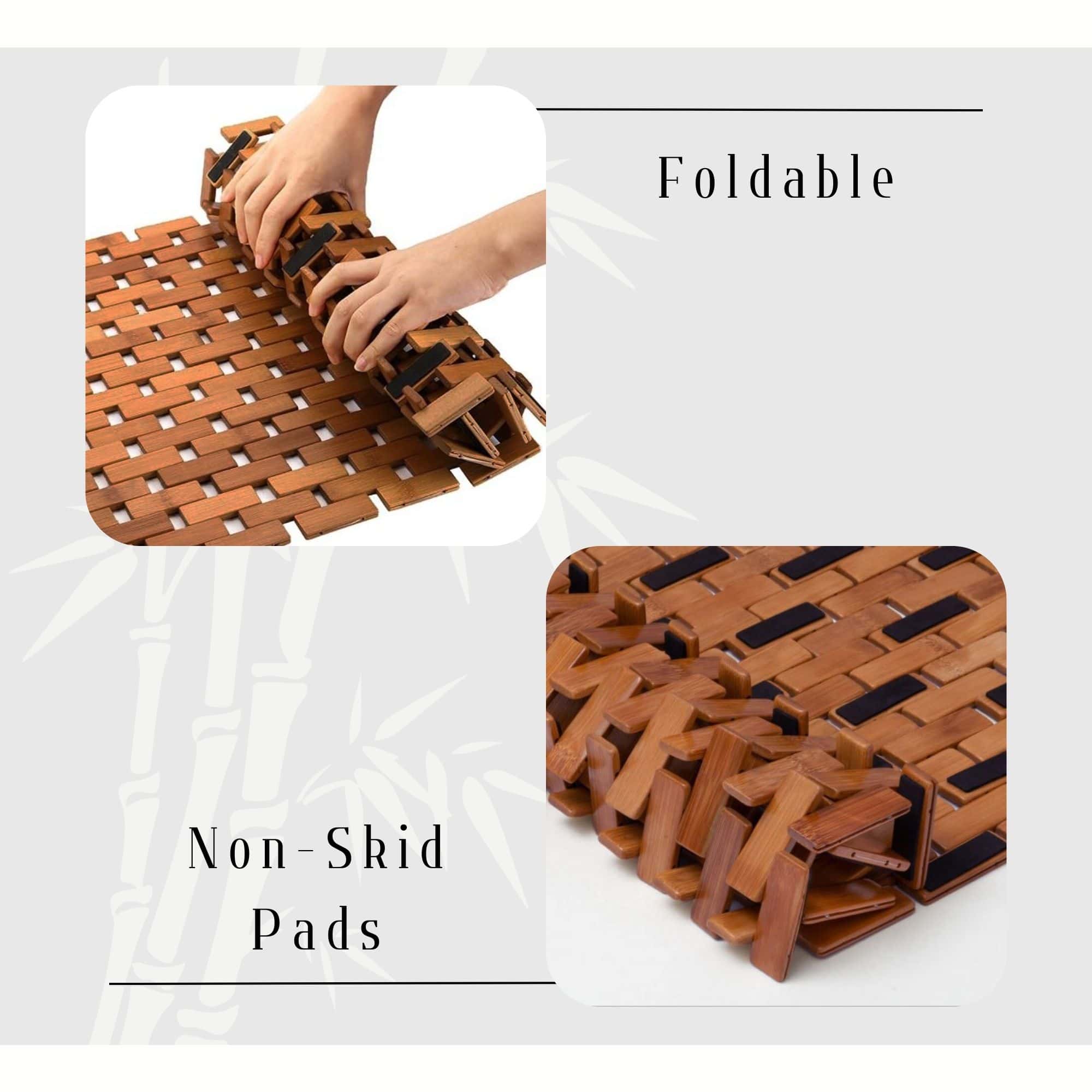 evideco-tapis-bambou-salle-de-bain-45x45-marron-antid-rapant image 5