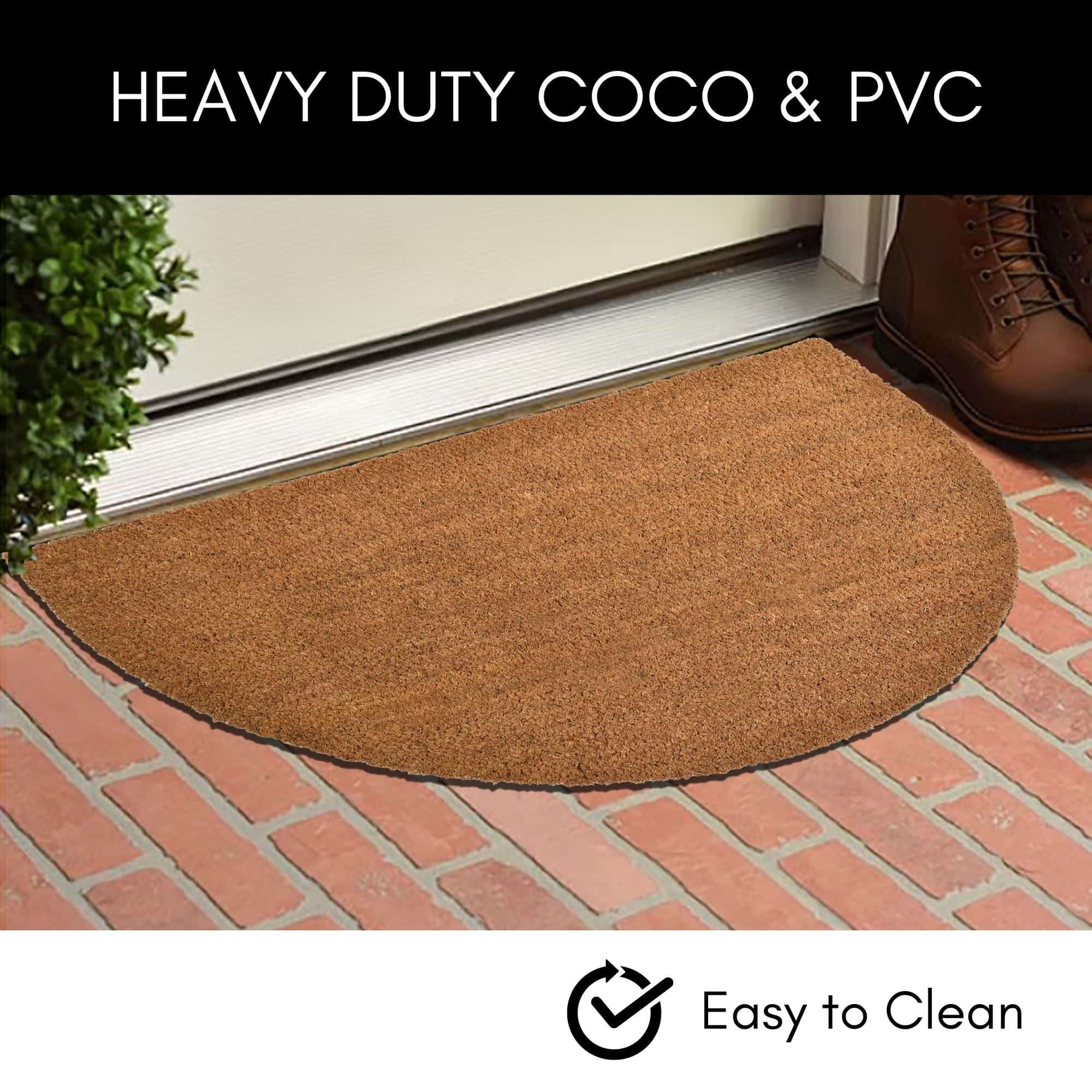 evideco-paillasson-demi-lune-coco-naturel-76x46-cm image 3