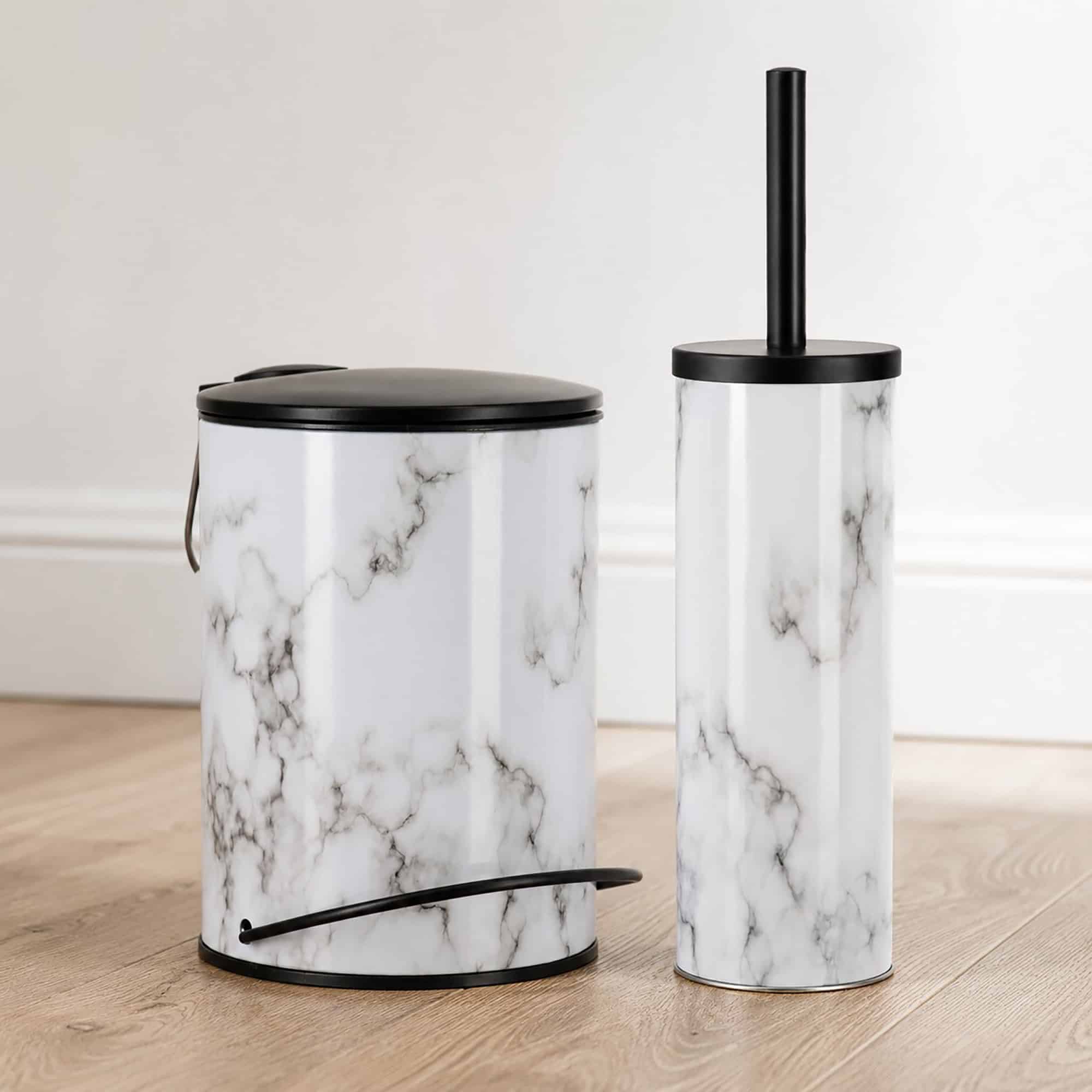 evideco-carrara-noir-ensemble-salle-de-bain-marbre-2-pi-ces image 1