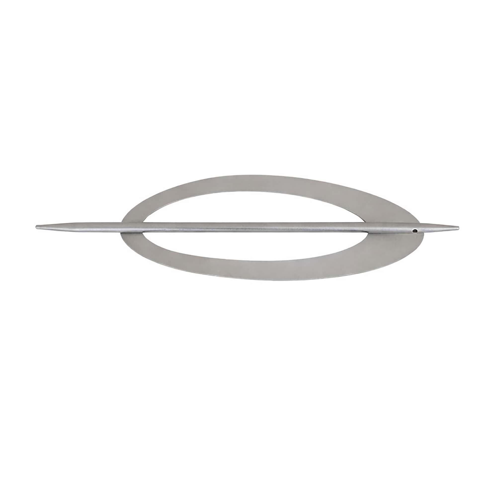 evideco-home-accessories-embrasse-rideau-m-tal-ovale-gris image 7