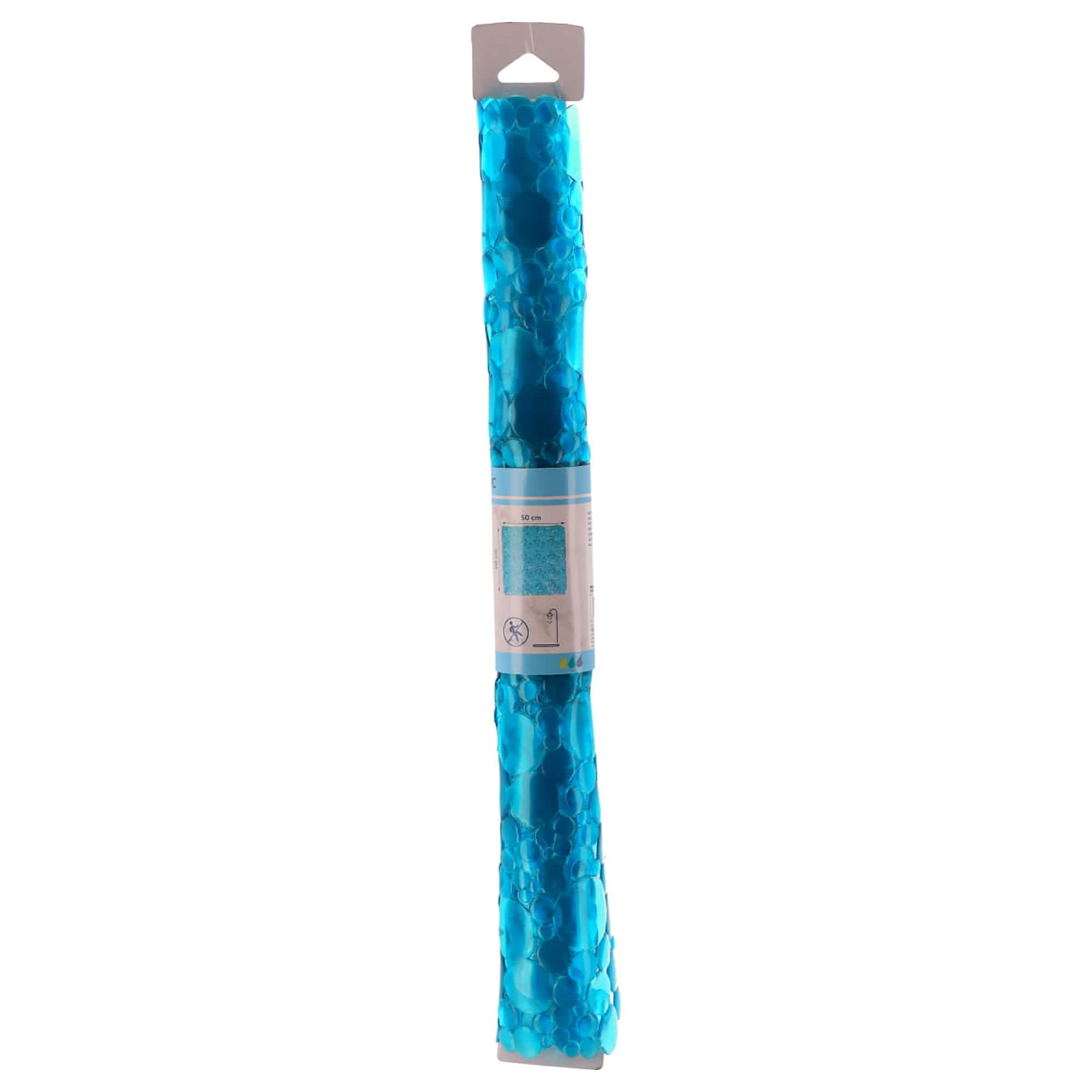 evideco-bubbles-tapis-douche-carr-bleu-aqua-20x20-antid-rapant image 5