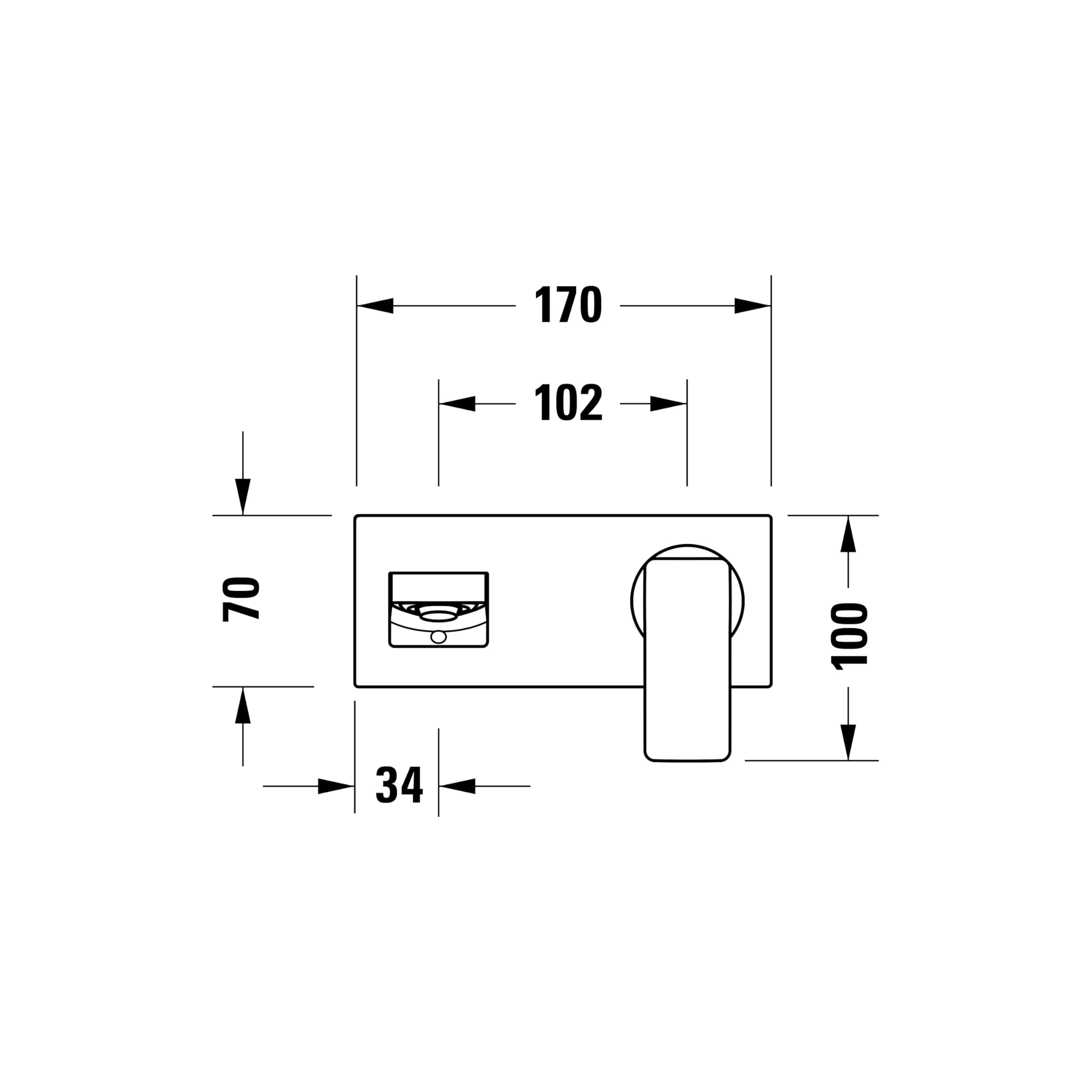 duravit-manhattan-robinet-lavabo-encastr-noir-mat-airplus image 4