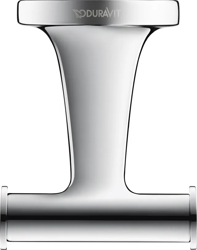 duravit-starck-t-009930-crochet-double-porte-serviettes-chrome image 1