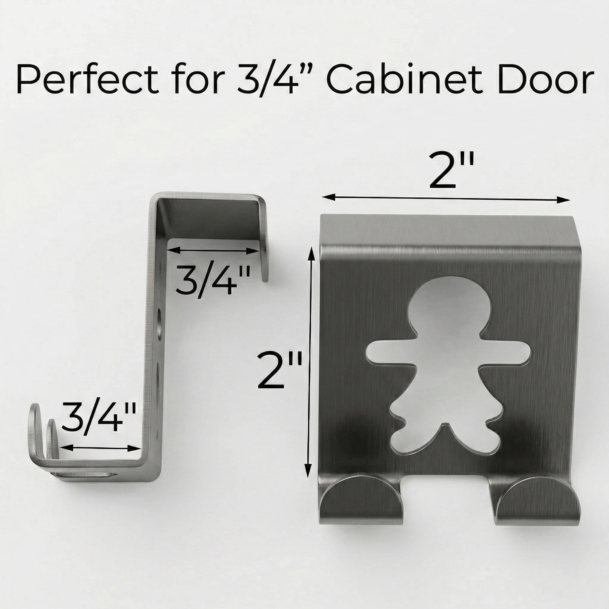 evideco-double-crochet-de-porte-d-armoire-chrome-lot-de-2 image 5