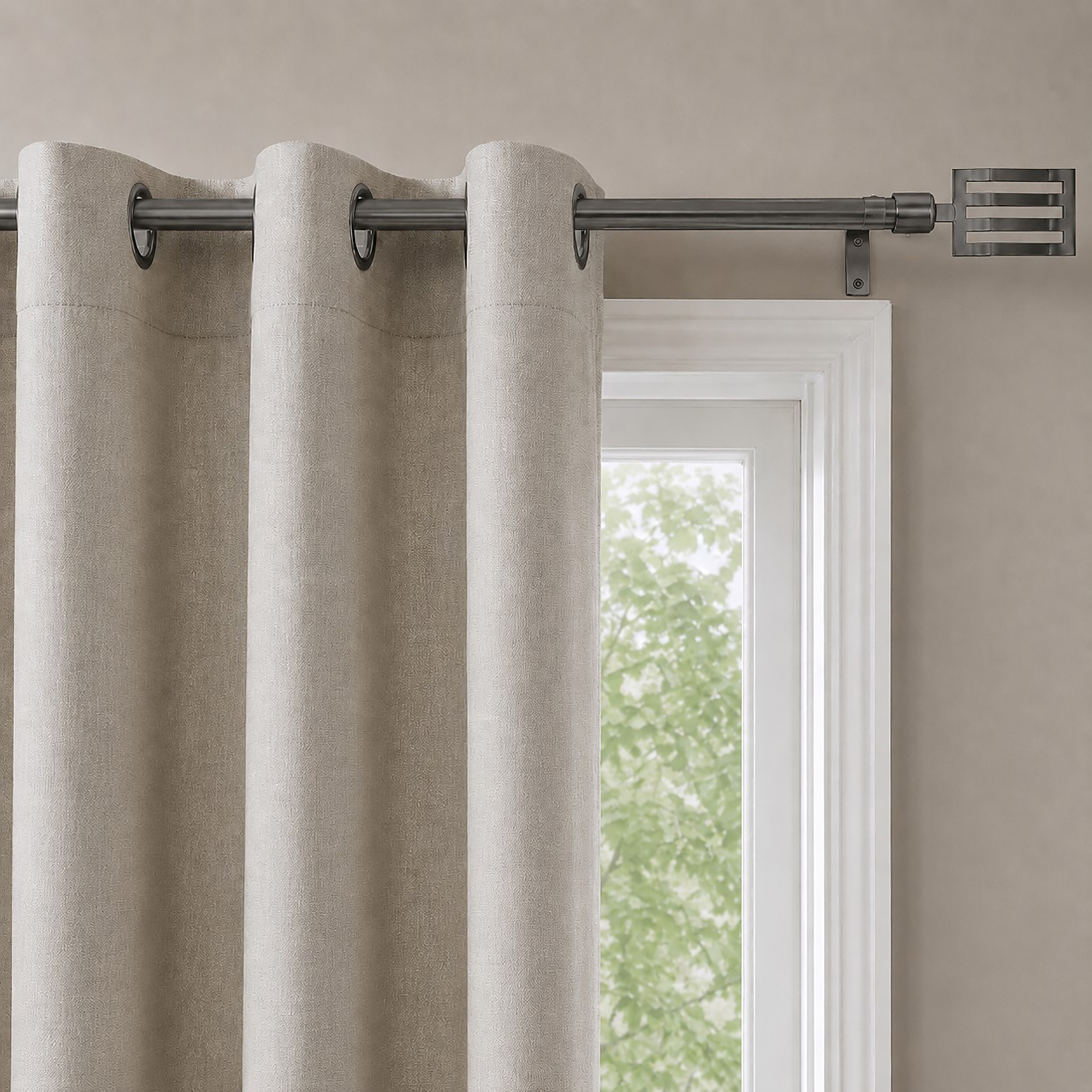 evideco-home-accessories-lot-2-tringles-rideau-50-82-graphite image 7