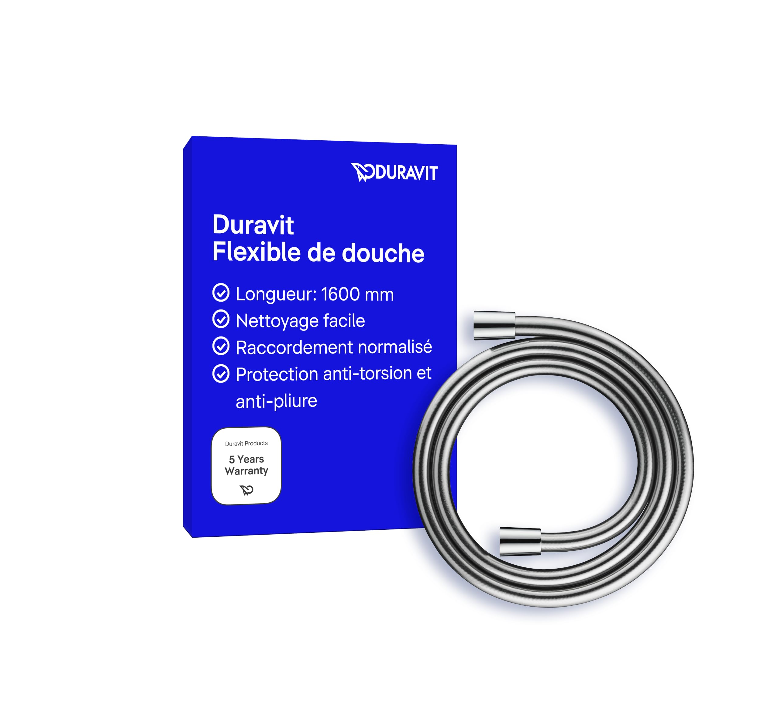 duravit-universal-flexible-douche-chrom-1-60m-anti-torsion image 1