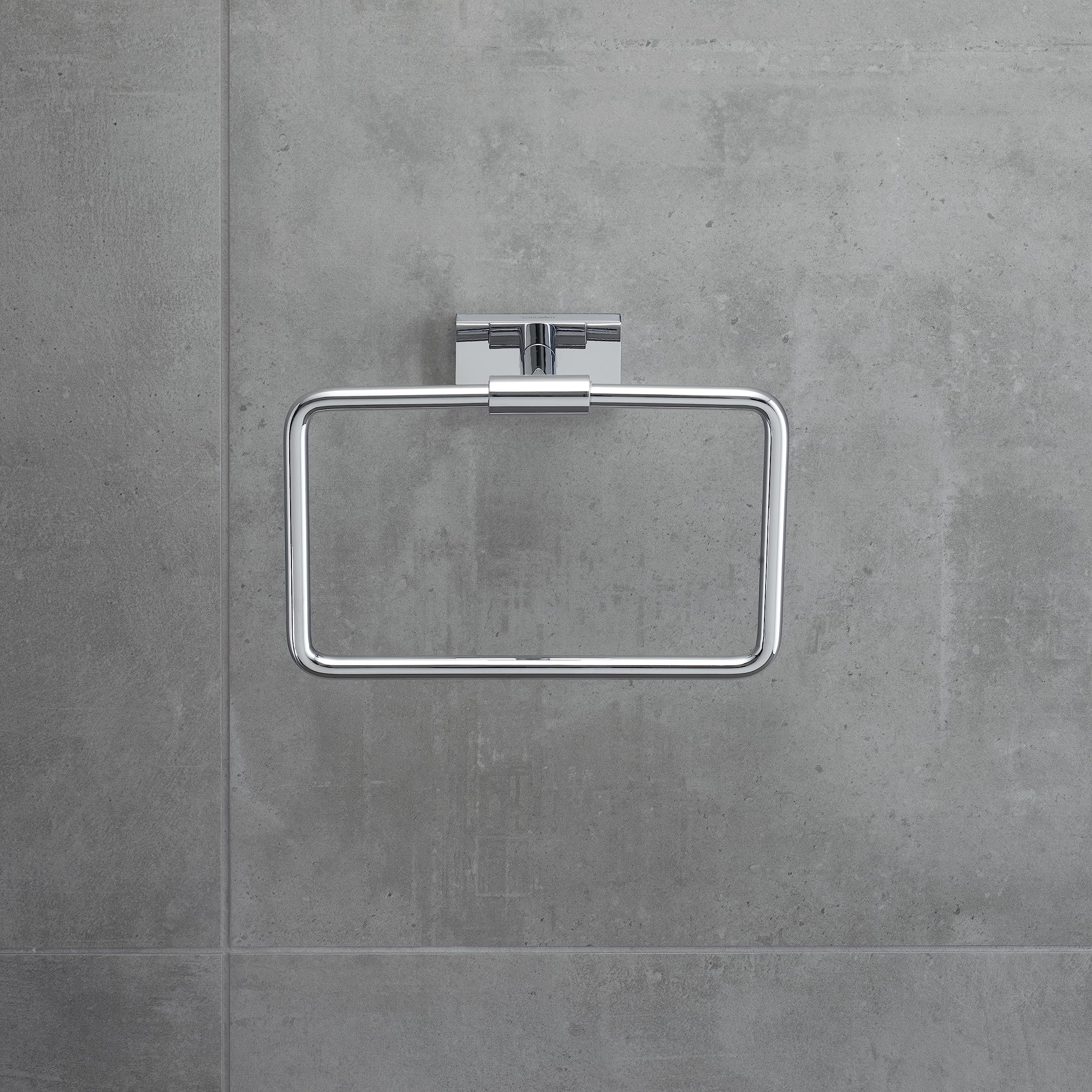 duravit-0099611000-anneau-porte-serviette-carr-chrom image 4