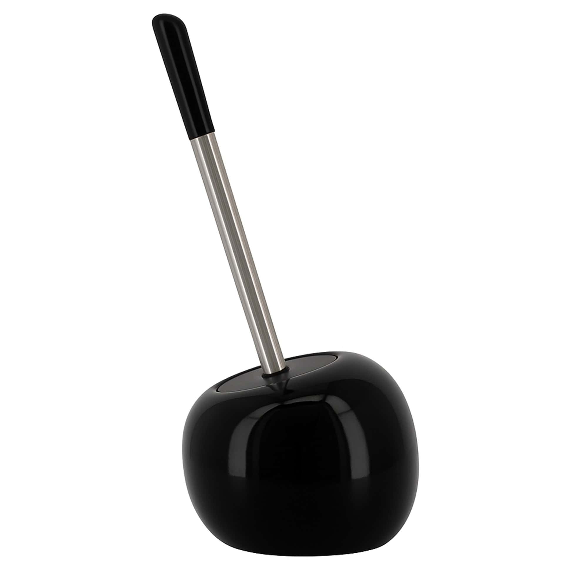 evideco-pise-brosse-wc-noire-avec-support image 5