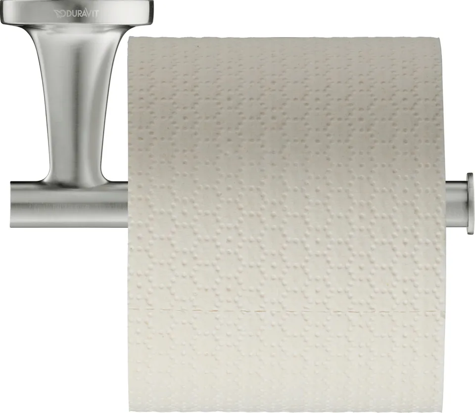 duravit-starck-t-0099377000-porte-rouleau-lat-ral-inox-bross image 1