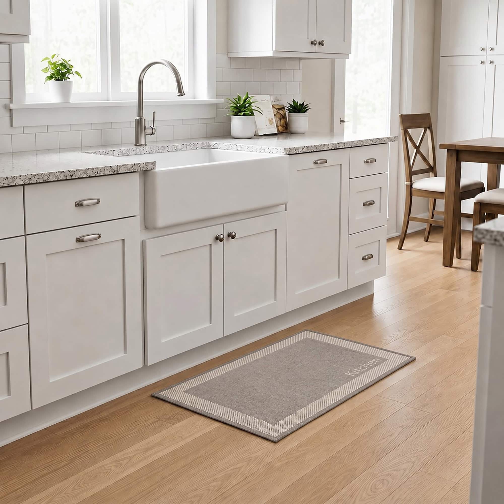 evideco-home-accessories-tapis-cuisine-beige-20x32-kitchen image 1