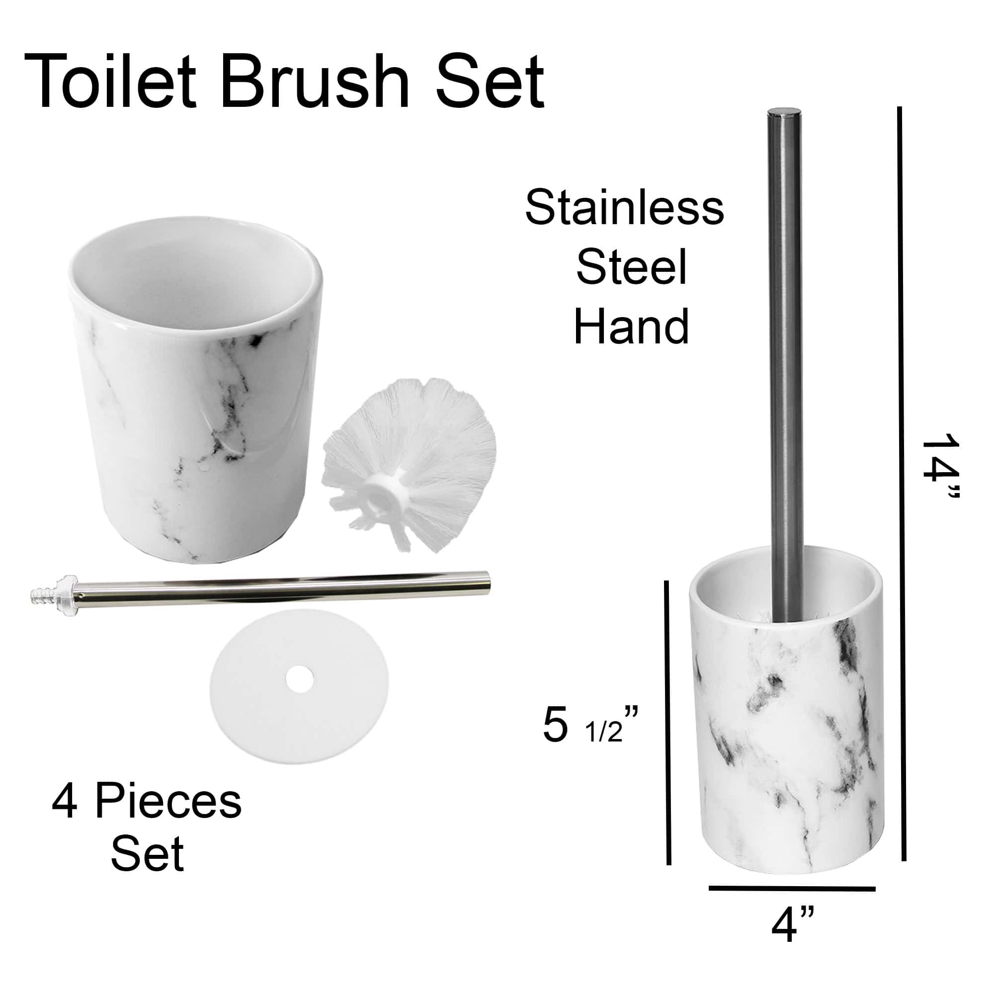 evideco-brosse-wc-effet-marbre-avec-support-autoportante image 5