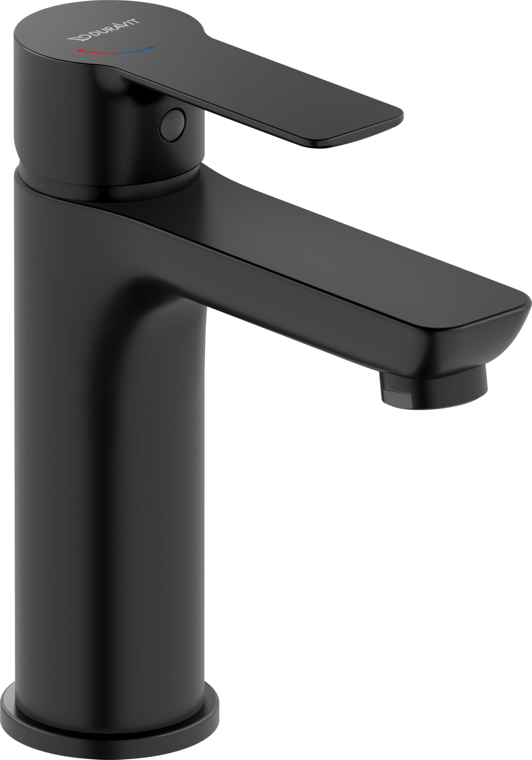 duravit-d-code-dc1023002046-mitigeur-lavabo-m-noir-mat-sans-bonde image 1