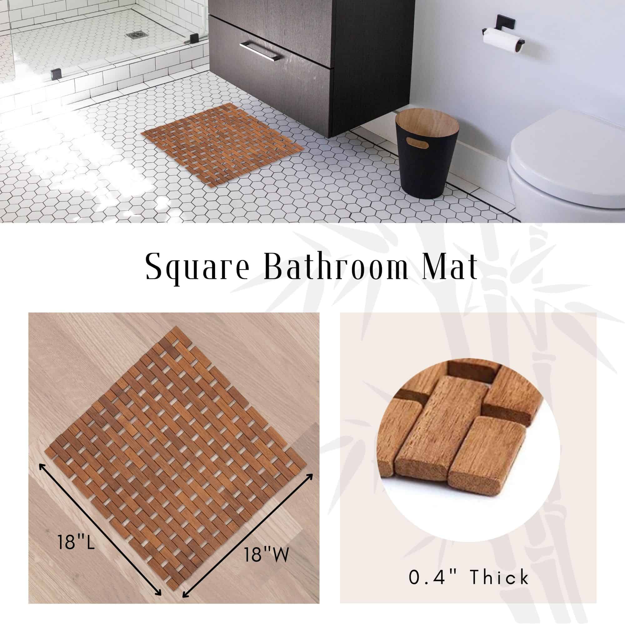 evideco-tapis-bambou-salle-de-bain-45x45-marron-antid-rapant image 4