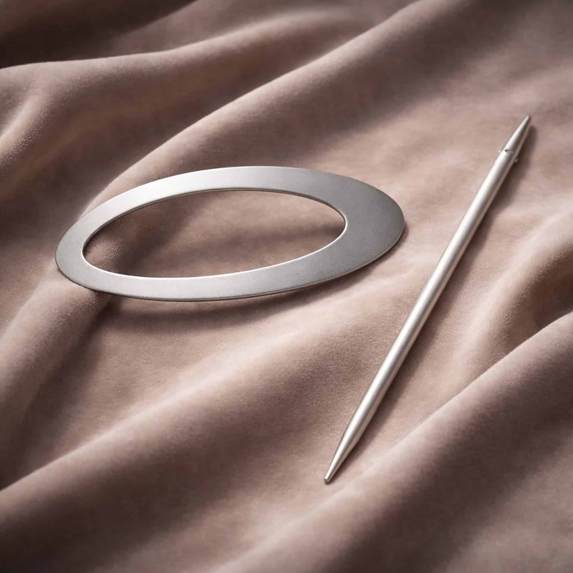 evideco-home-accessories-embrasse-rideau-m-tal-ovale-gris image 2