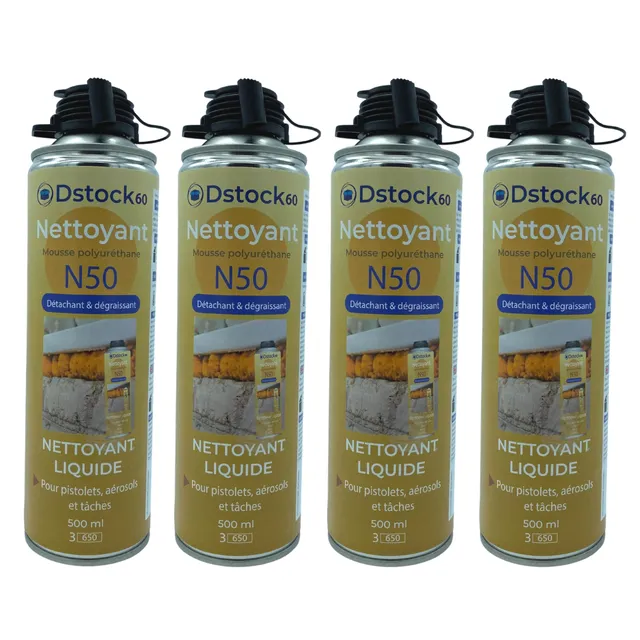 dstock60-nettoyant-mousse-expansive-pu-500-ml-lot-4 image 1