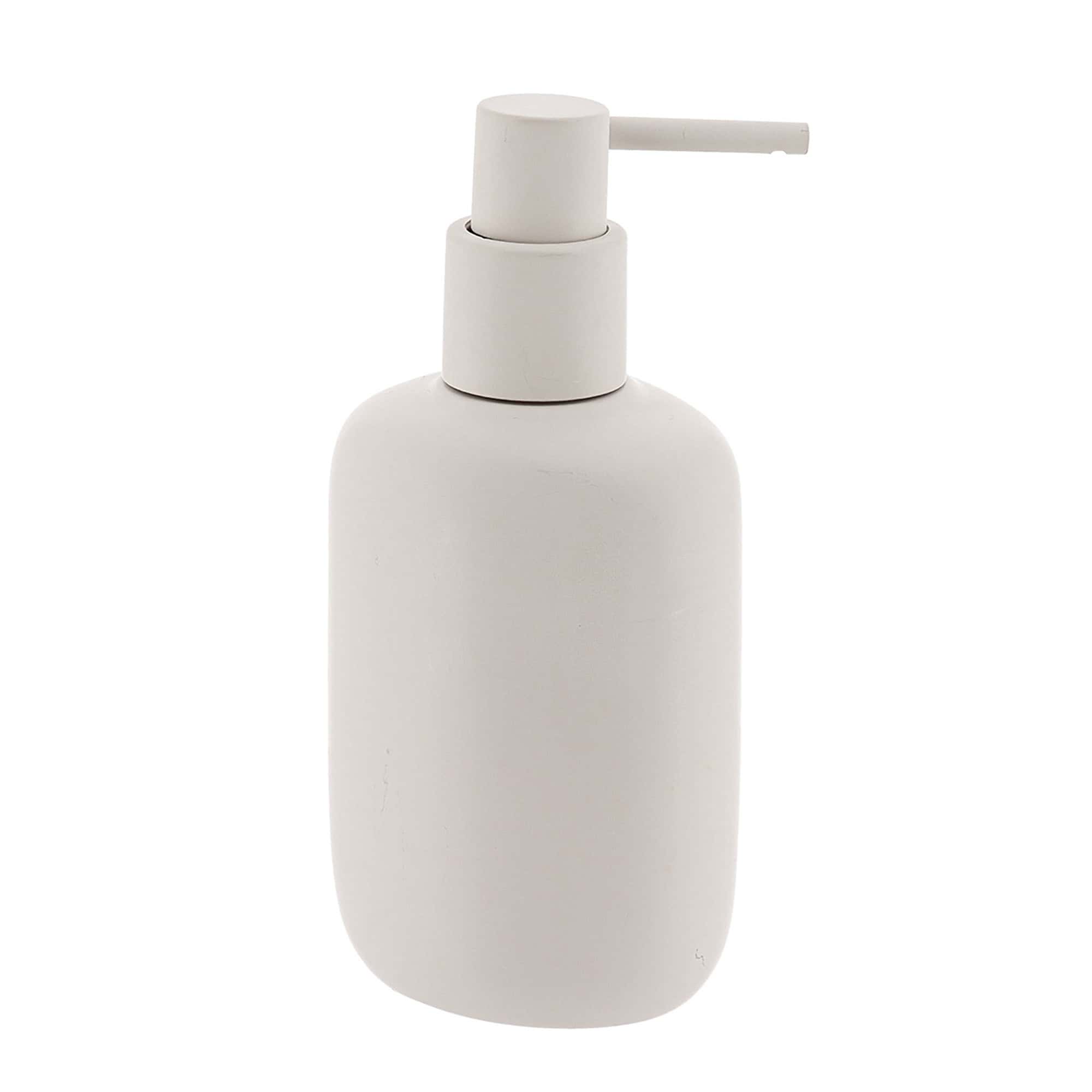 evideco-bathroom-accessories-distributeur-savon-ovale-beige-240-ml image 7