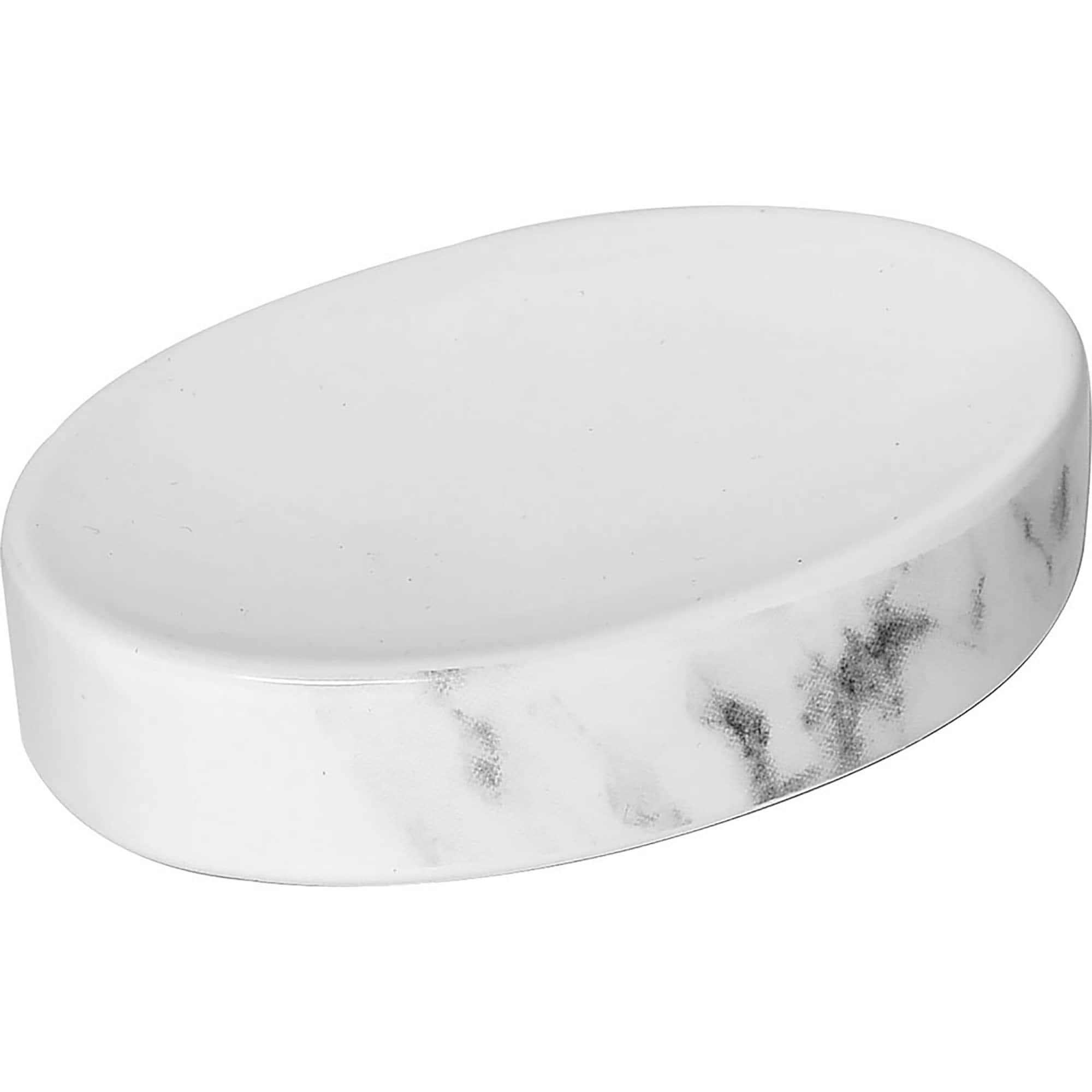 evideco-marbre-porte-savon-ovale-effet-marbre image 8