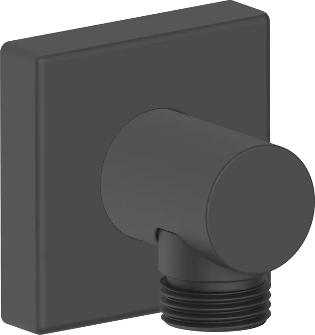 duravit-universal-coude-mural-douche-noir-mat-rosace-carr-e image 1