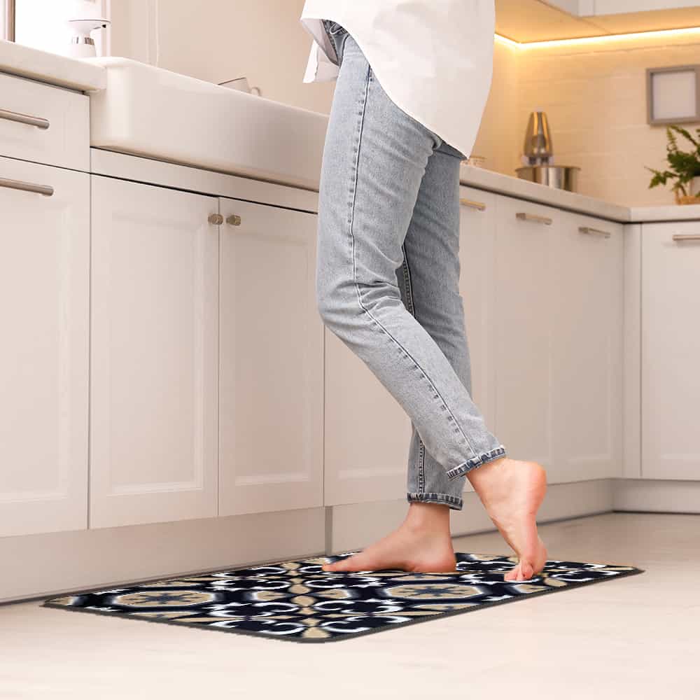 evideco-tapis-cuisine-carmen-carreaux-noirs-80x50-confort image 4