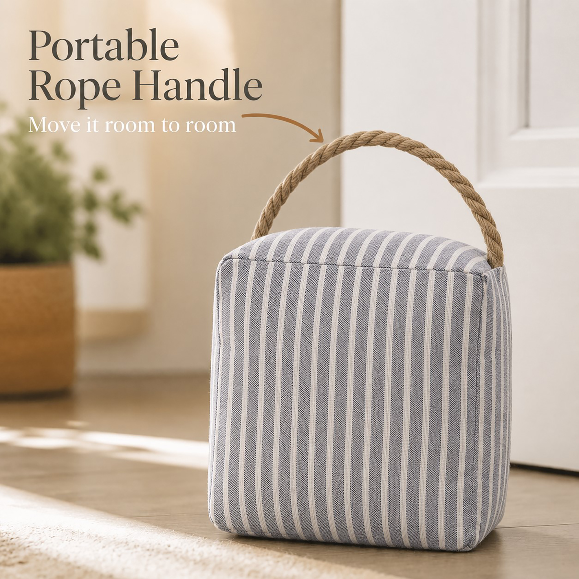 evideco-cale-porte-tissu-rayure-bleue-lest-sable image 6