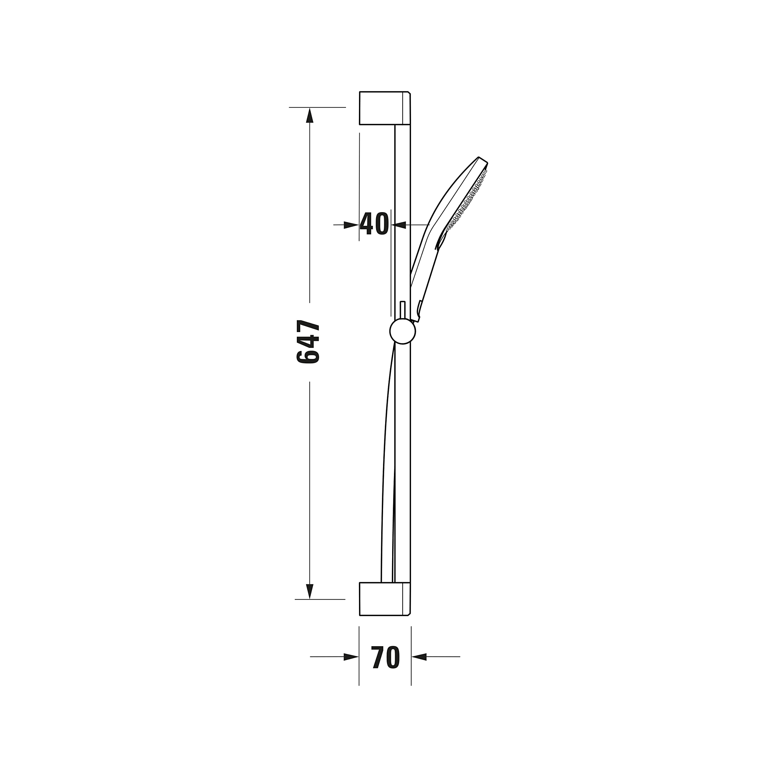 duravit-universal-syst-me-douche-3-jets-chrom-blanc-barre-700-mm image 7