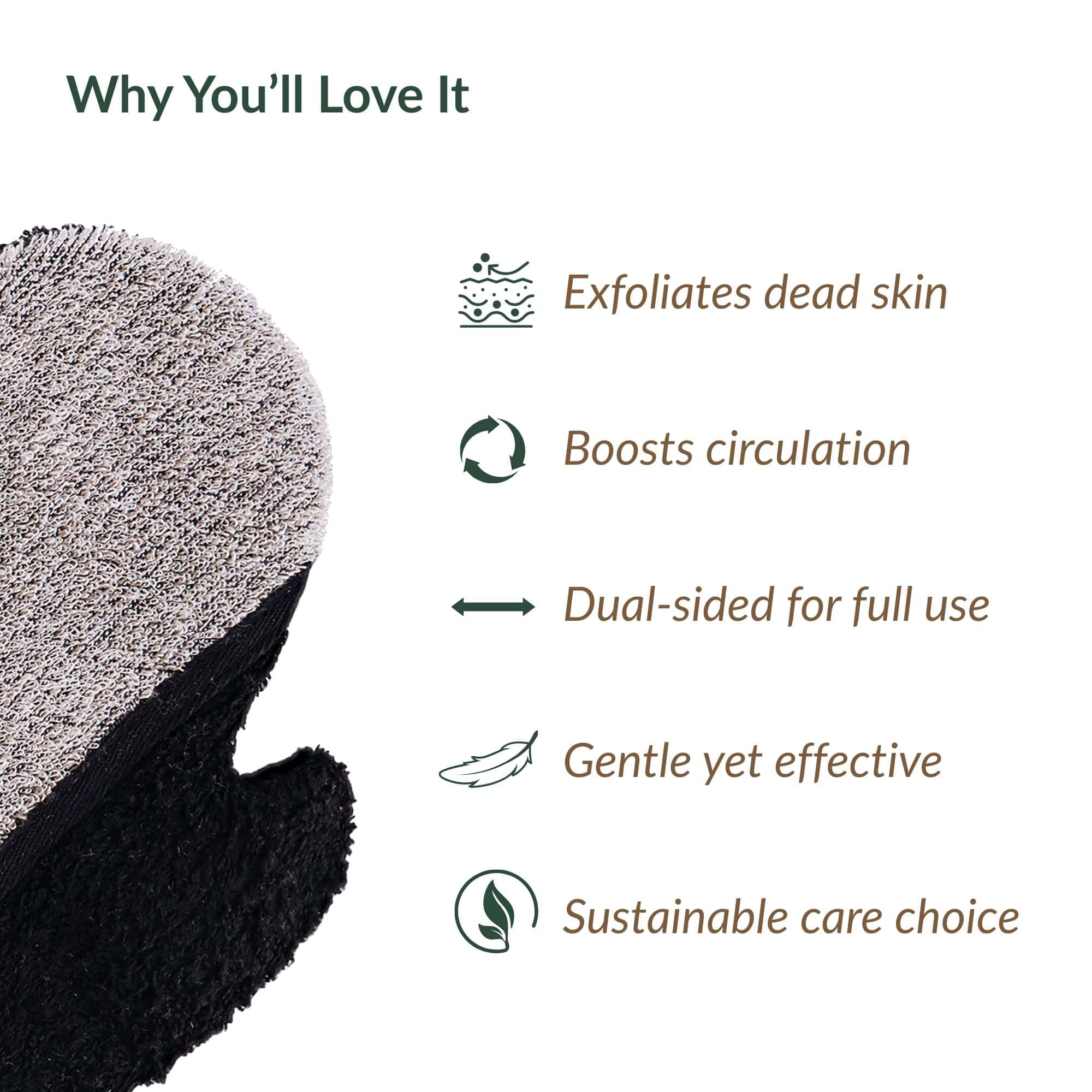 evideco-spa-wellness-gant-exfoliant-corps-noir-taupe-ramie image 7