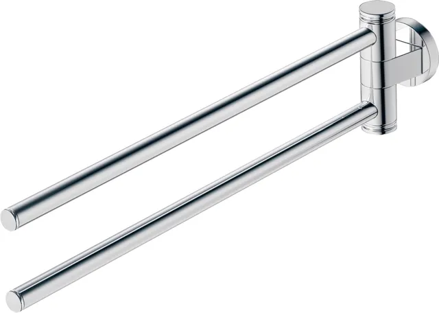 duravit-d-code-0099221000-porte-serviettes-2-bras-chrom-445-mm image 1